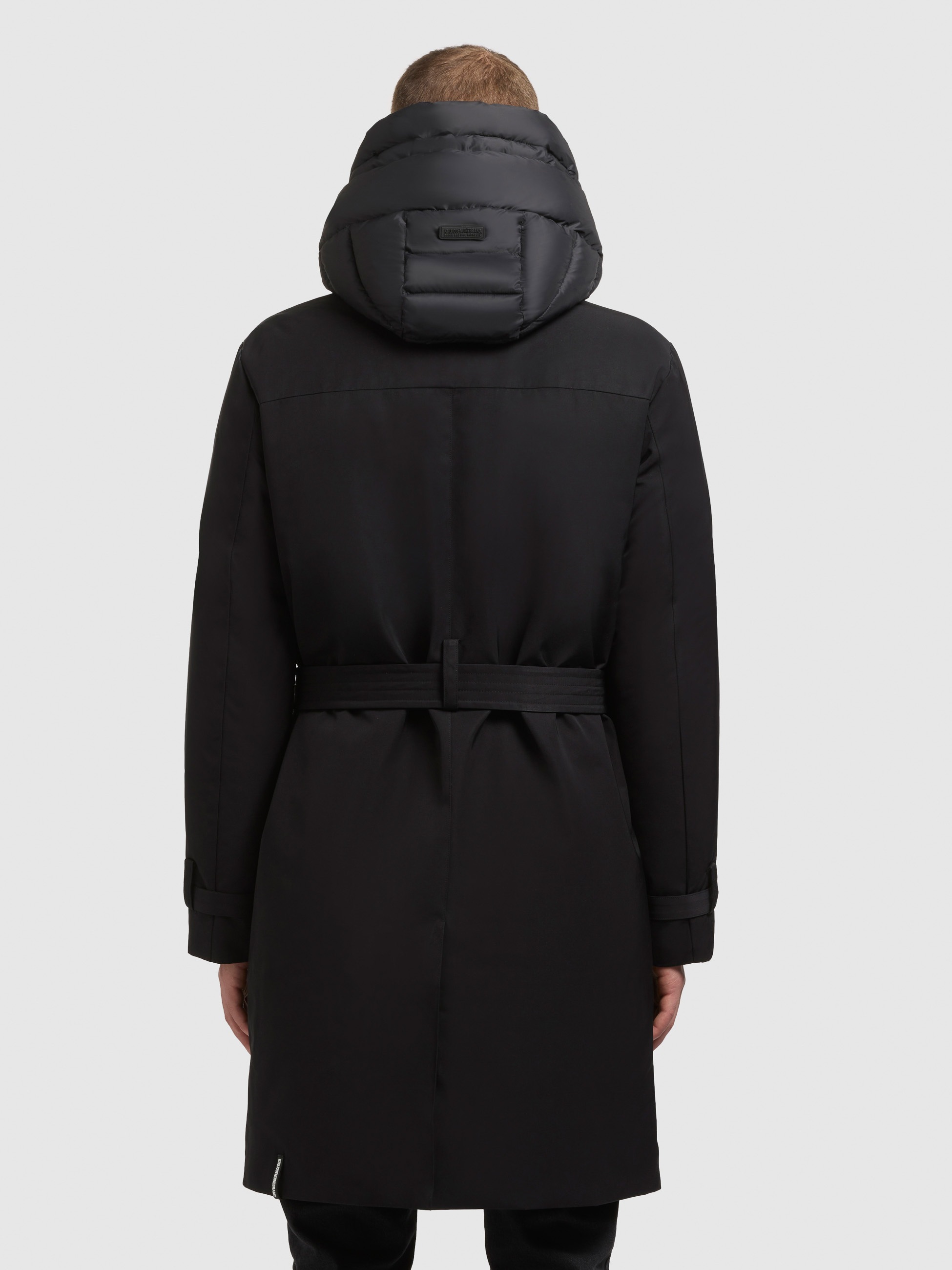 KHUJO TARM Trench Coat Black Size L 3
