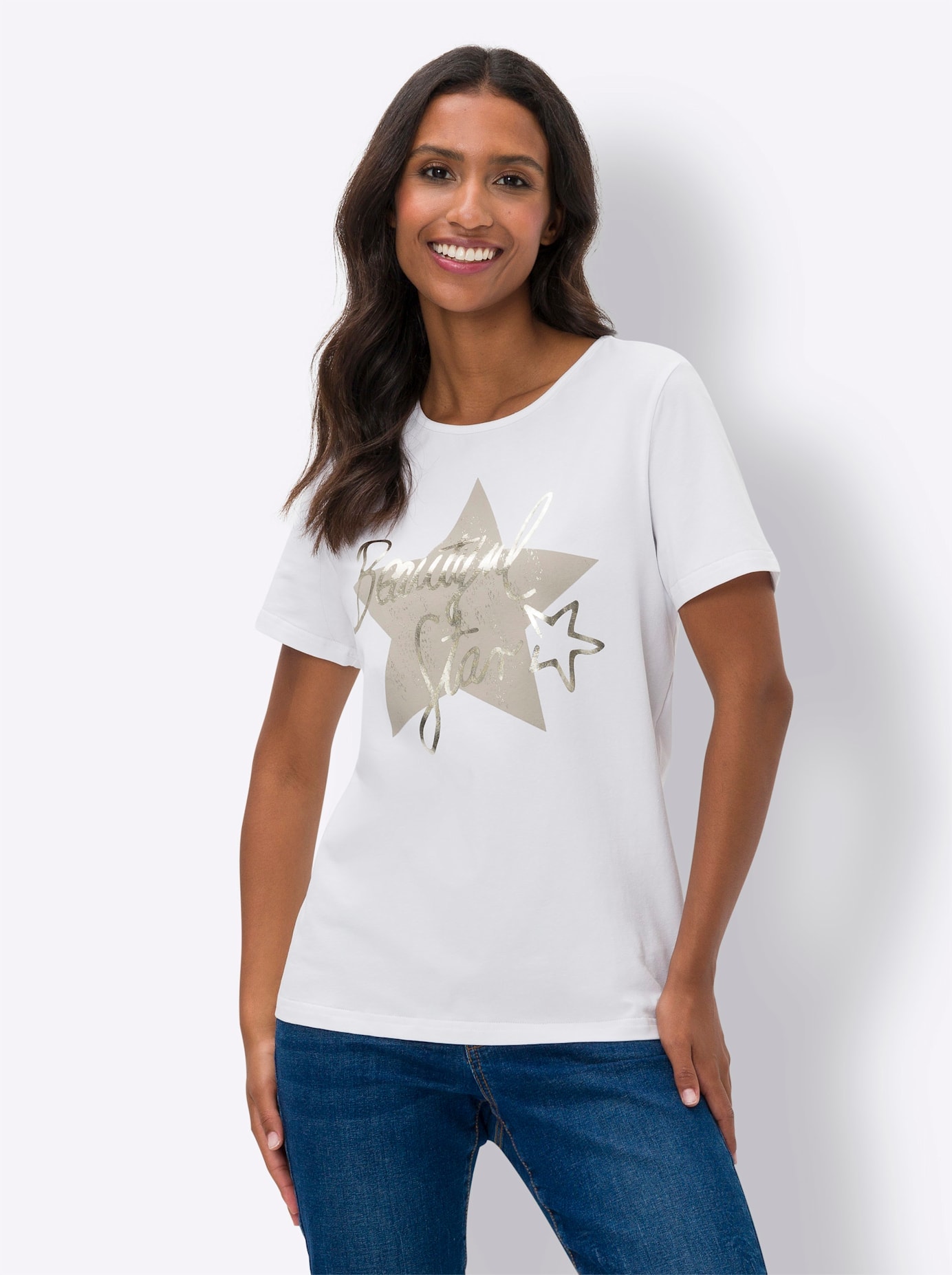 heine T-Shirt »Shirt«, (1 tlg.)