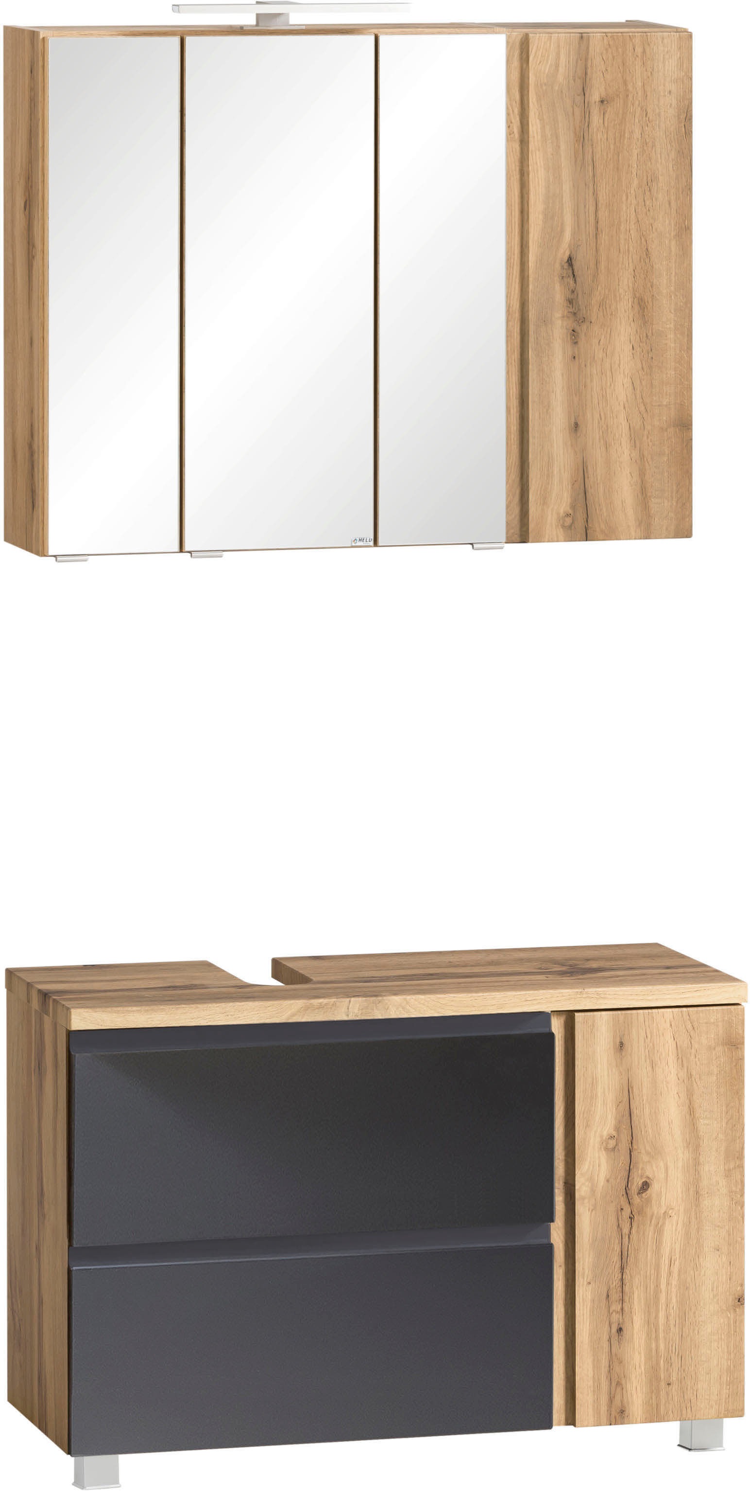 welltime Badmöbel-Set "Sölden" 2 Stk. tlg. günstig online kaufen