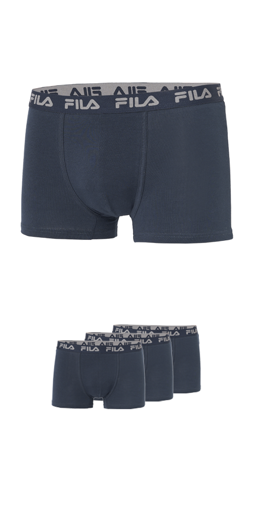 Fila Boxershorts »MAN BOXER SHORTS«, (3er Pack), mit elastischem Logobund