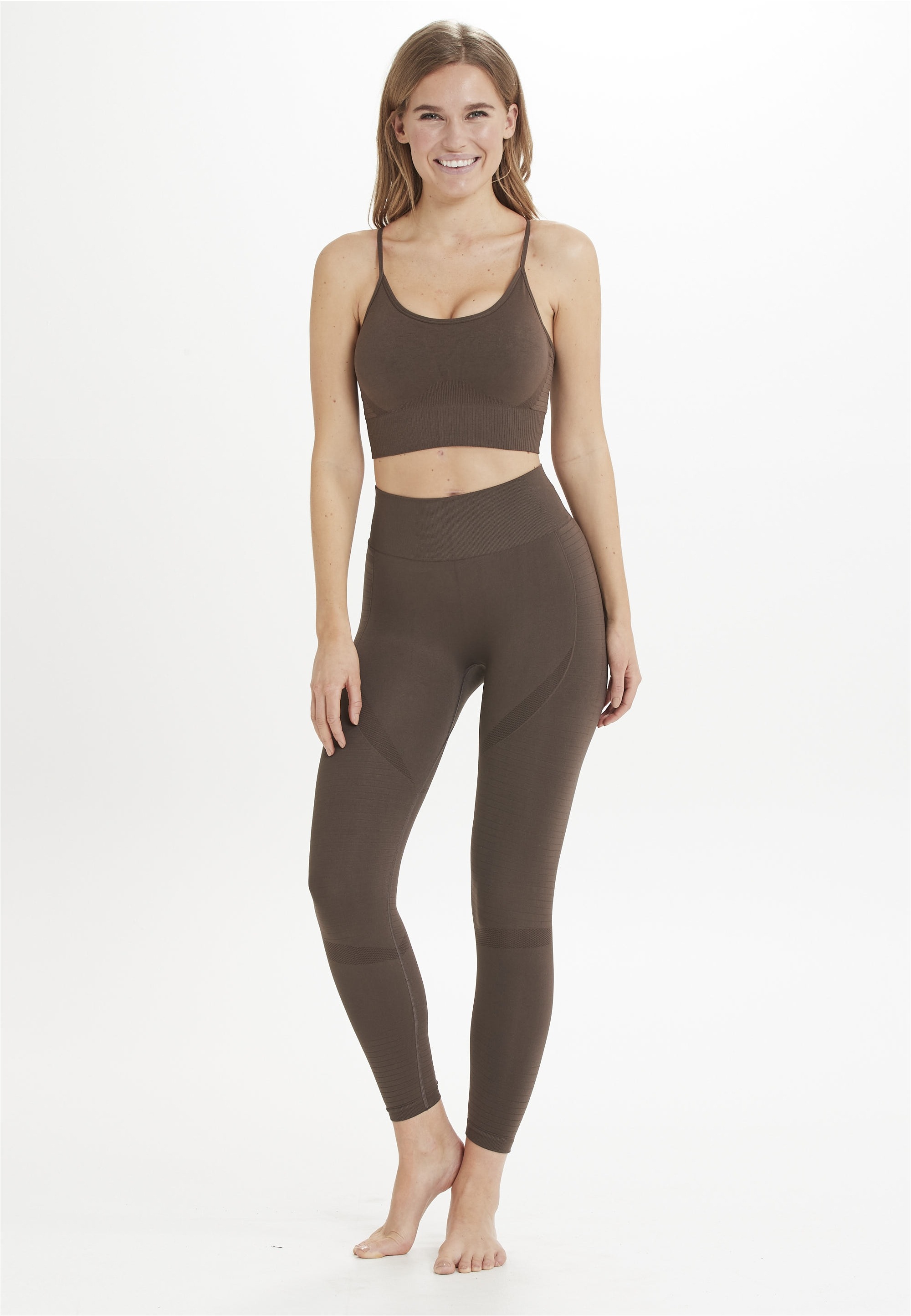 ATHLECIA Funktionstights »NAGAR«, mit angesagtem High-Waist-Bund