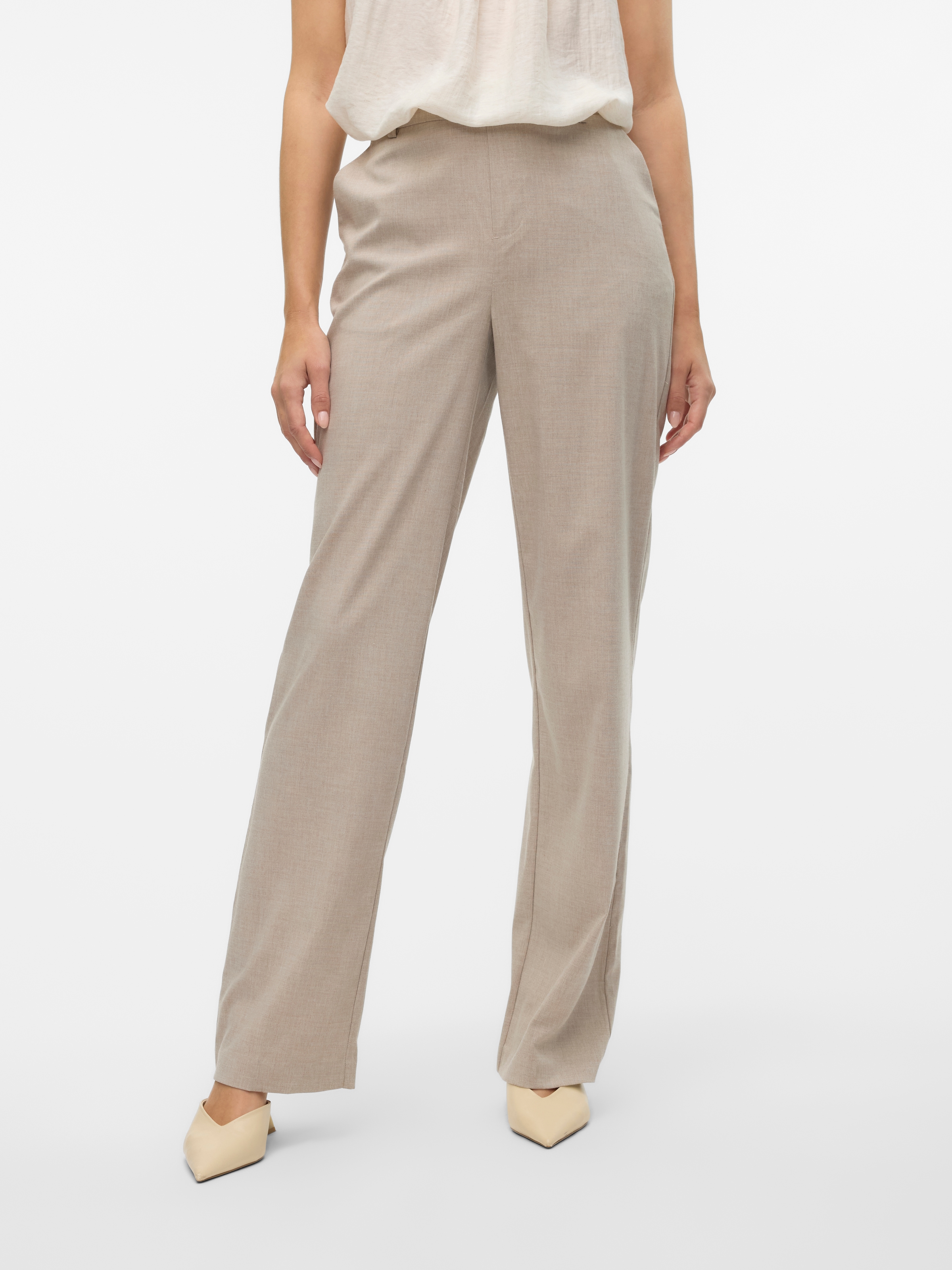 Vero Moda Anzughose "VMMAYA GOODY MW STRAIGH TAILOR PANT NOOS"