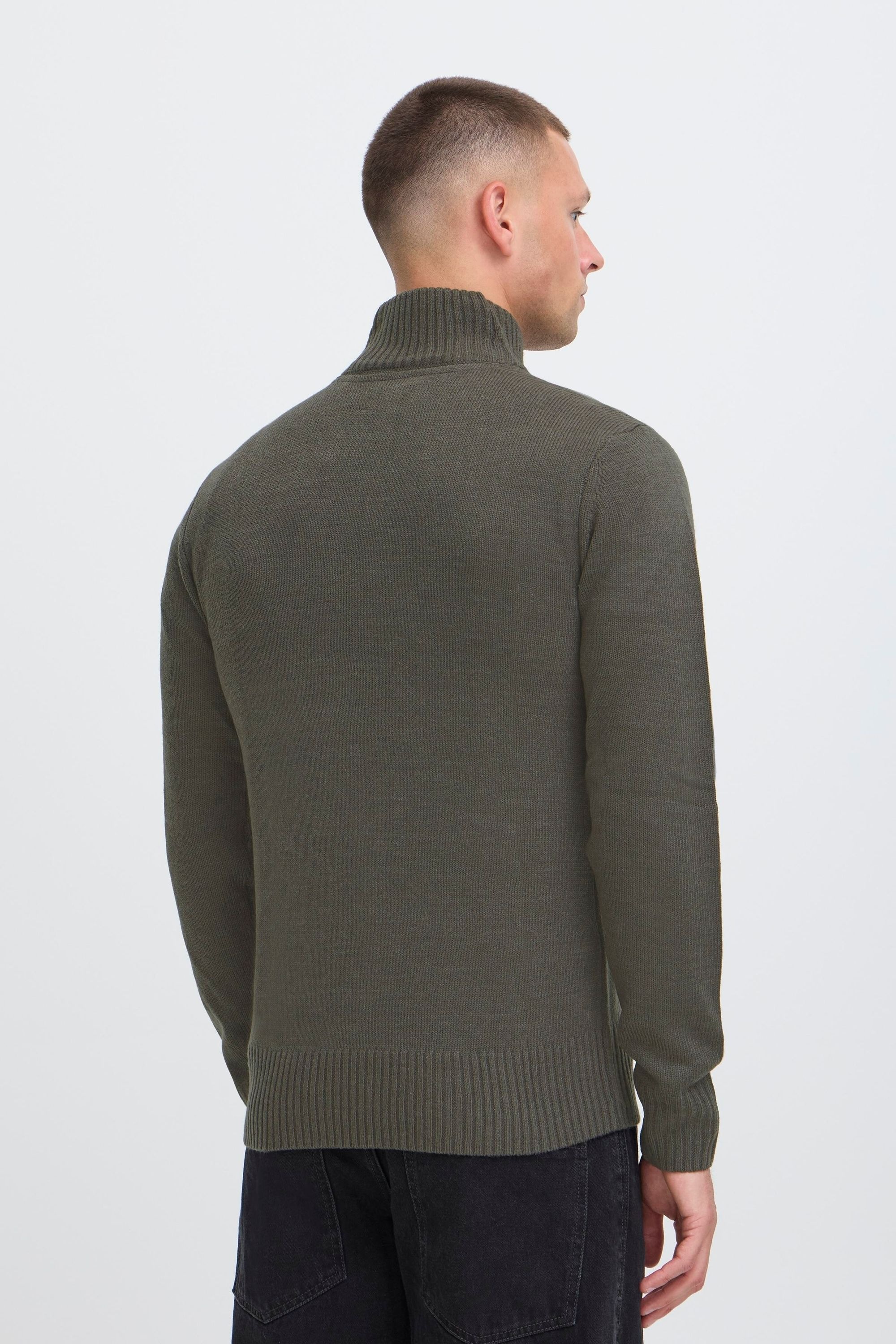 BLEND BHRyce Men's Turtleneck Sweater Charcoal Mix 3XL 3