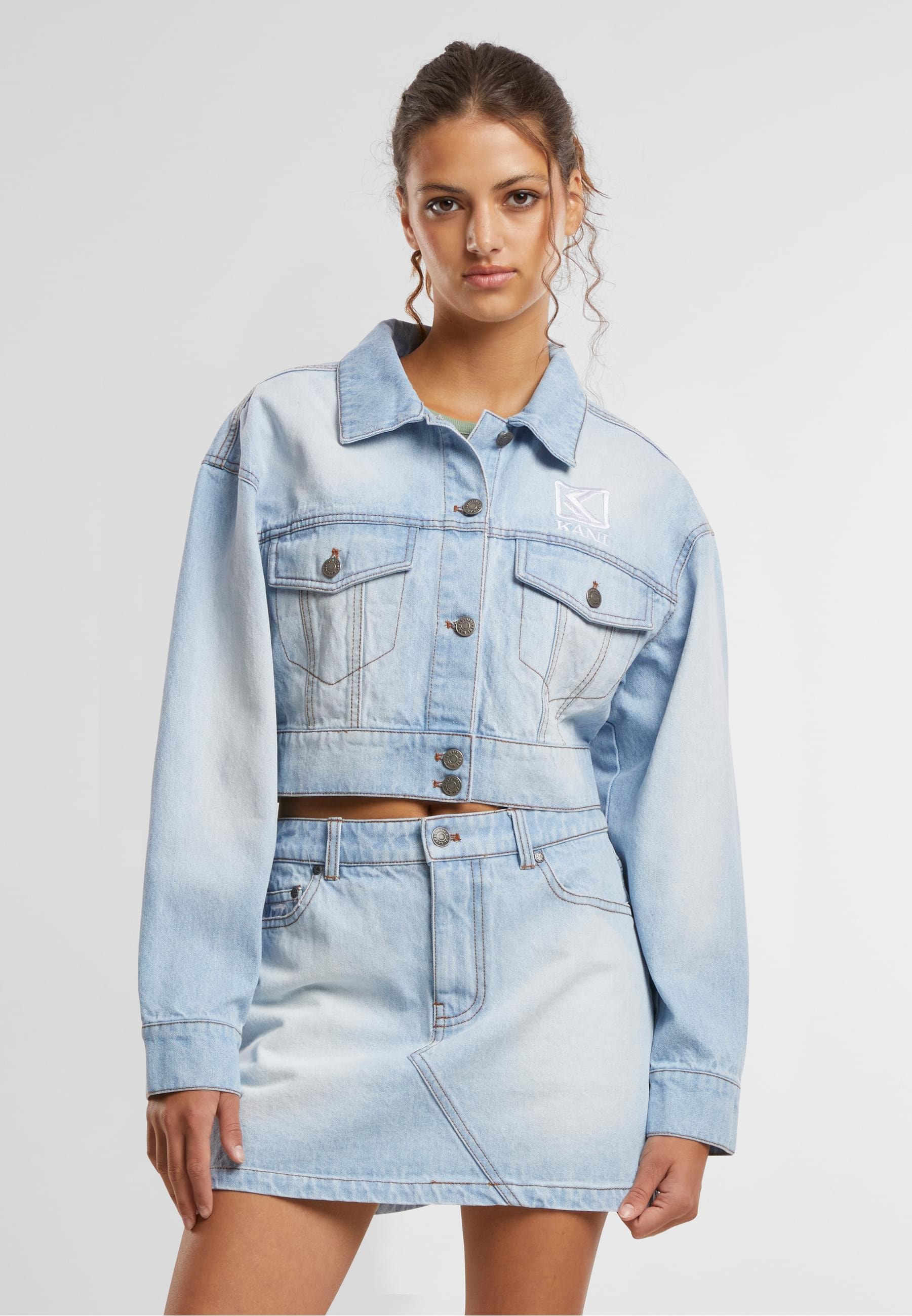 Karl Kani Jeansjacke »Karl Kani Og Kani Denim Jacket«, (1 St.), ohne Kapuze