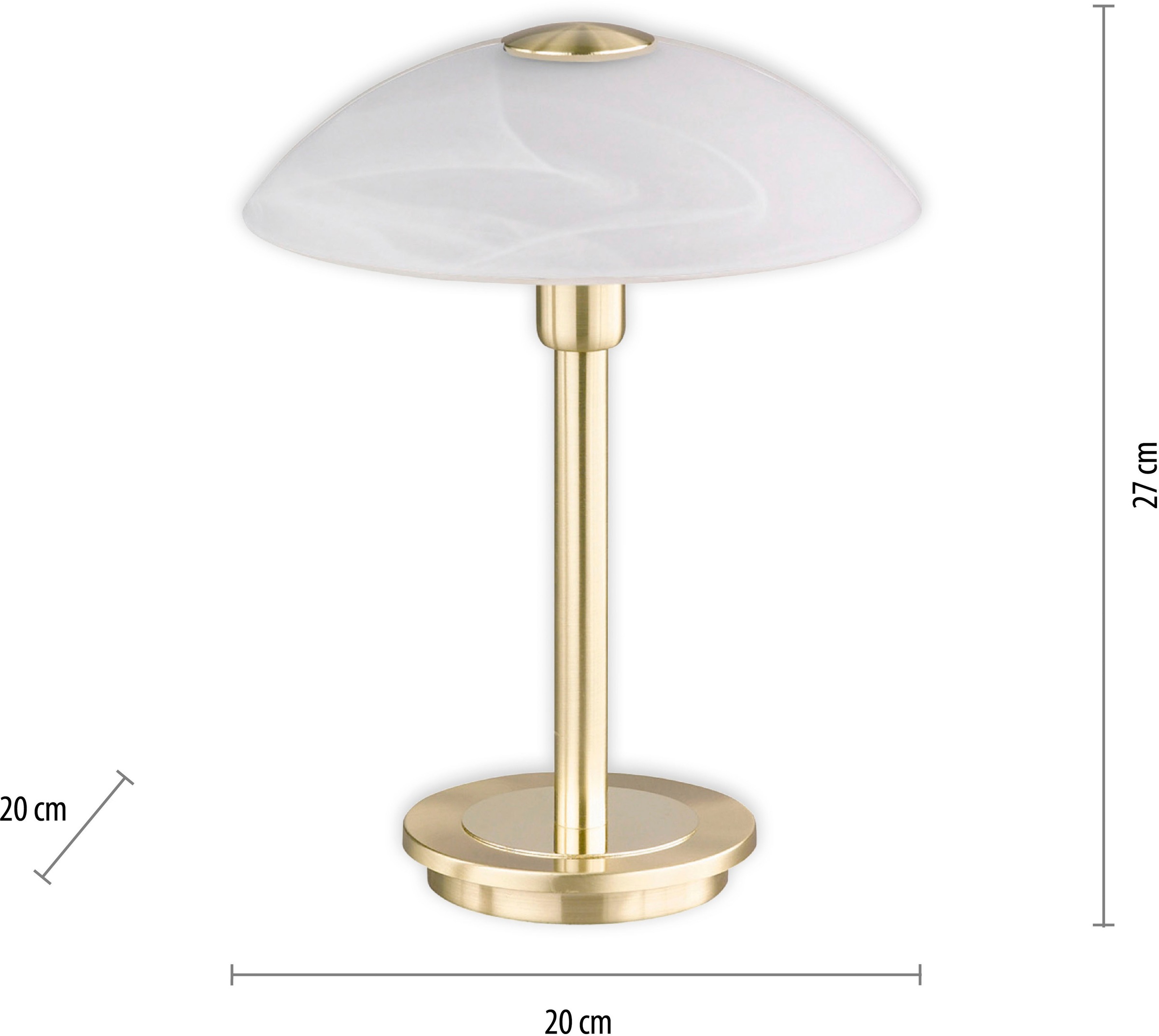 Paul Neuhaus Tischleuchte »ENOVA«, 1 flammig, Leuchtmittel G9 | LED wechselbar