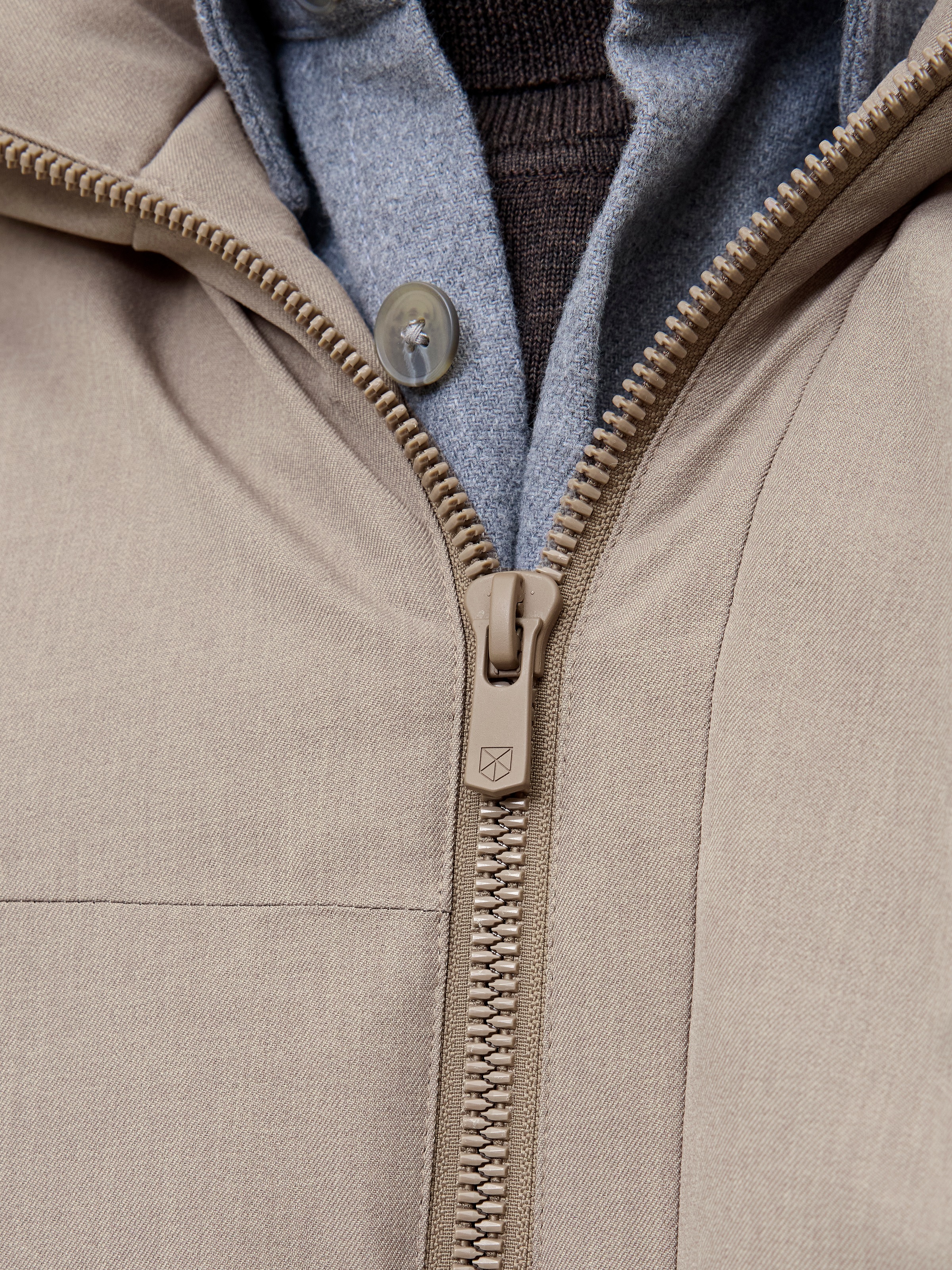 Thumbnail - Jack & Jones Parka "JPRCCMOON MELANGE PARKA LN" mit Kapuze