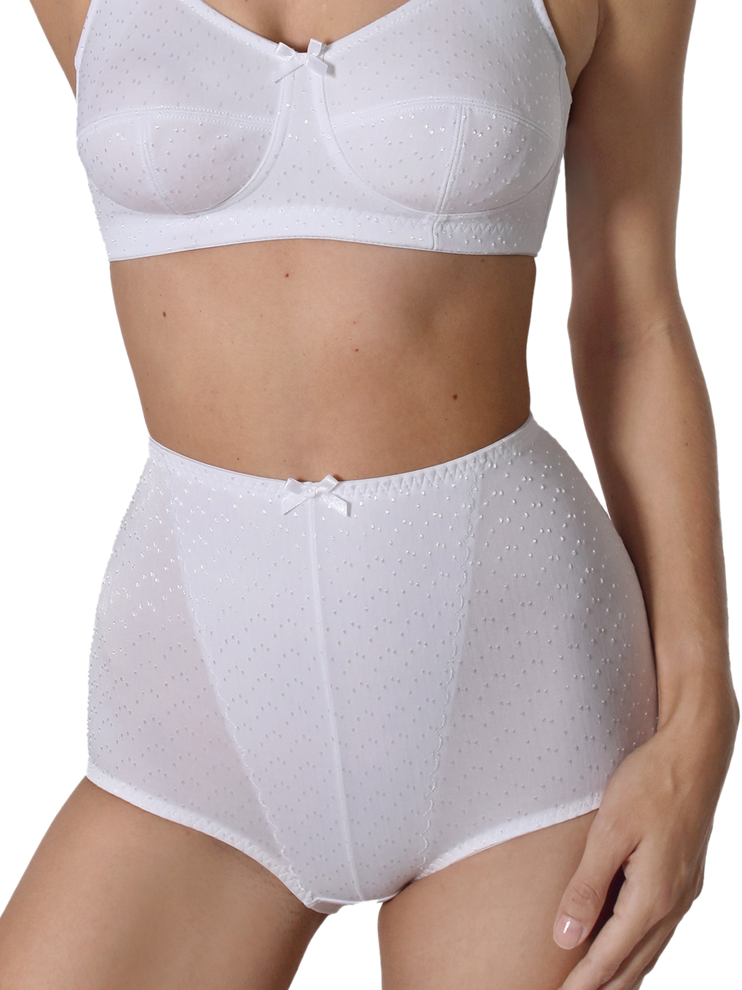 Sassa Miederslip »2er Pack Miederslip DOT JACQUARD« 2 Stück, 2 Stk.
