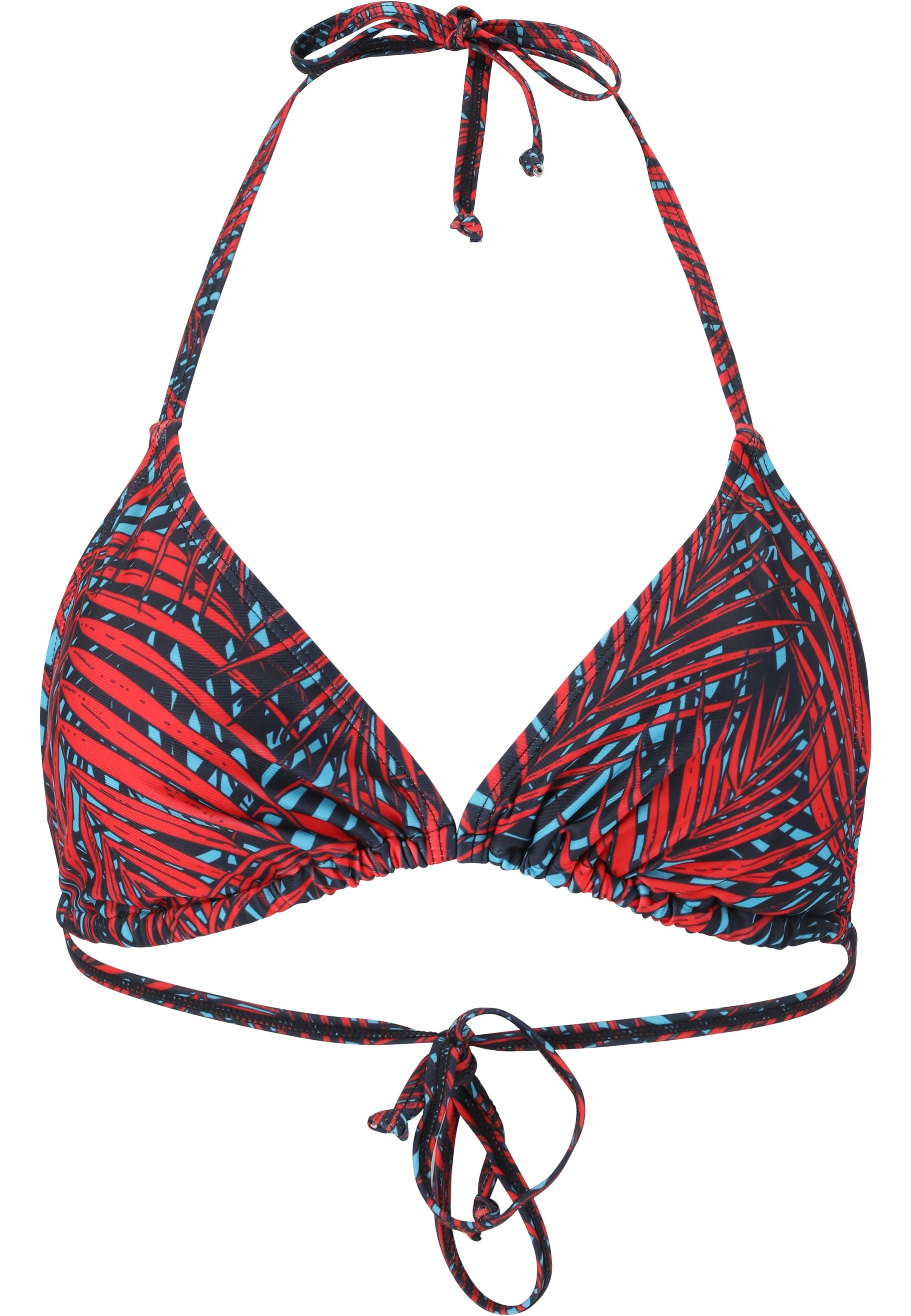 CRUZ Triangel-Bikini-Top »Monique«, mit tropischem Print