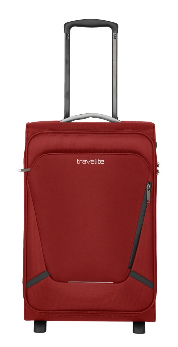 travelite Handgepäck-Trolley "JETPACK Slim 2 Cabin Handgepäck Koffer" 40 l 4 Rollen Weichgepäck, passend für viele gängige Airlines