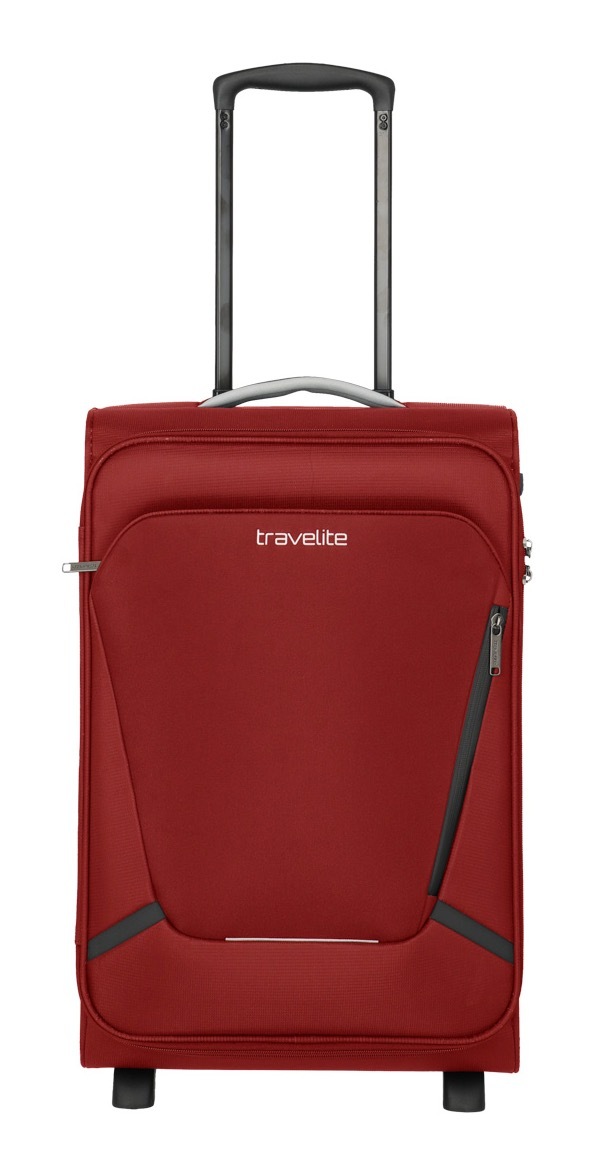 Travelite Handgepäck-Trolley "Jetpack Slim 2 Cabin, Konzipiert Für Air France, Klm & Ita" 40 L 4 Rollen Weichgepäck-Koffer Handgepäck Für Die
