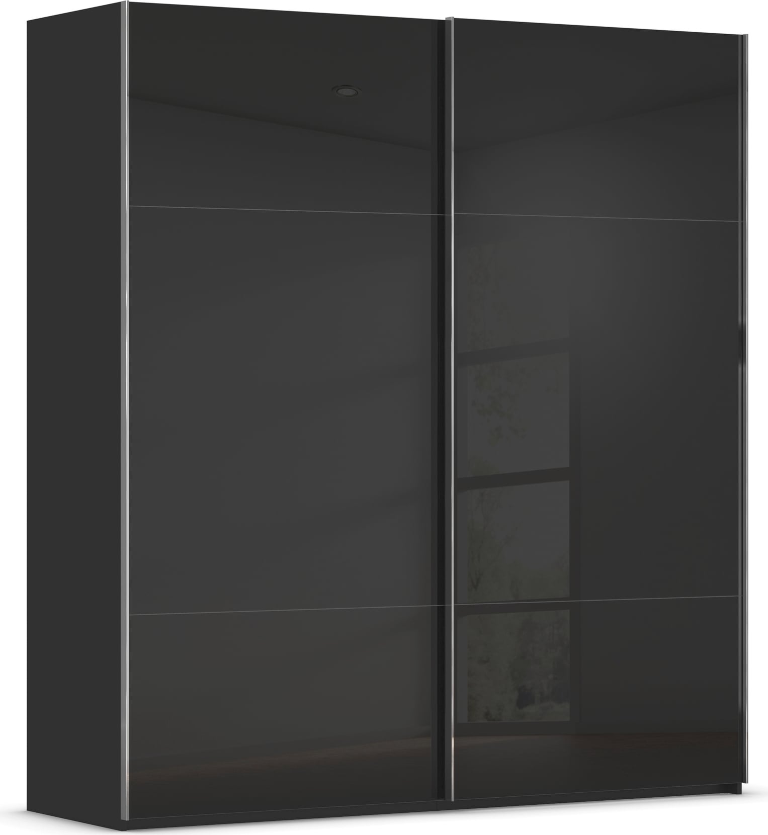 rauch Schwebetürenschrank "Kleiderschrank Schrank Garderobe Schlafzimmerschrank CONTIDO" 3 verschiedene Ausstattungen BASIC/CLASSIC/PREMIUM, aus hochwertigem Material in 6 Breiten 2 Griff-Farben MADE IN GERMANY