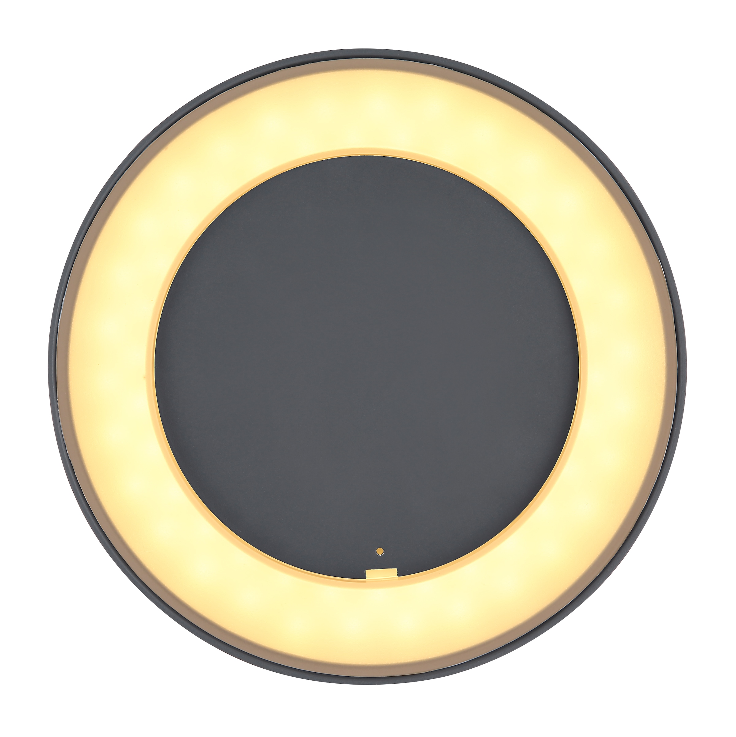 GLOBO LIGHTING LED Außen-Deckenleuchte »SURA«, Leuchtmittel LED-Modul | LED fest integriert, Außenleuchte/anthrazit/Kunststoff opal/IP54/3000K