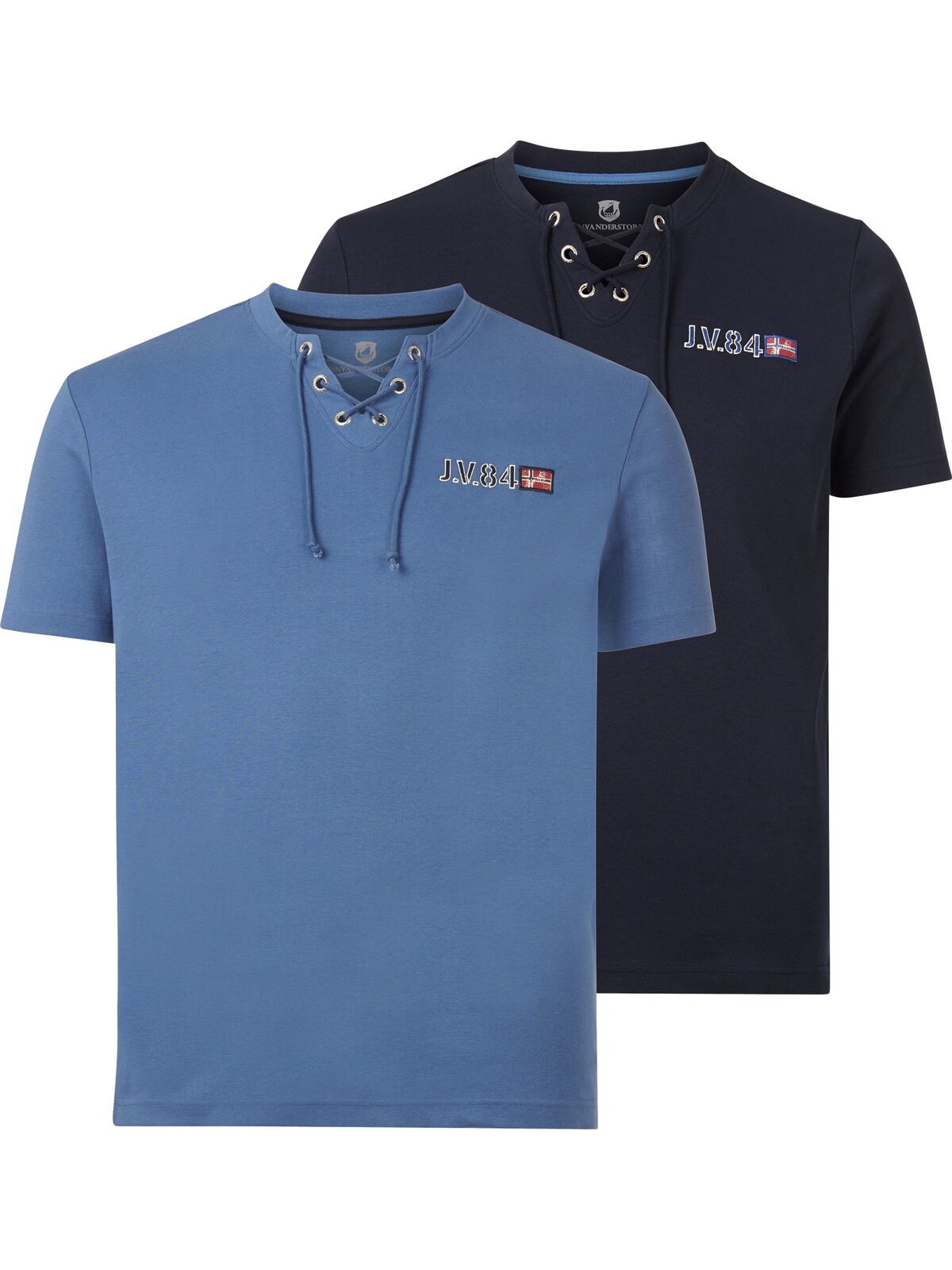 Jan Vanderstorm T-Shirt »Doppelpack T-Shirt MAYKO«