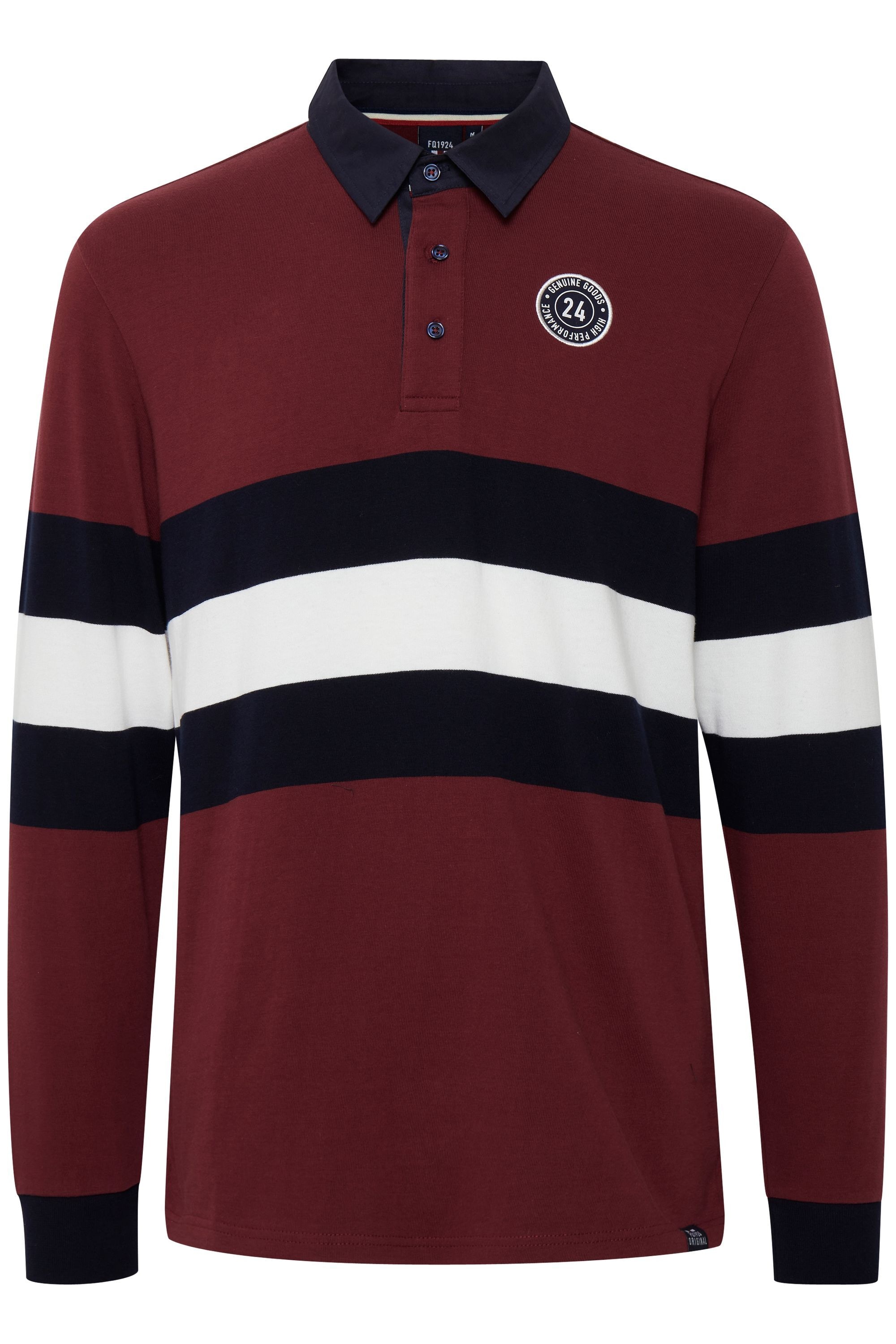 FQ1924 Langarm-Poloshirt "Langarm-Poloshirt FQMikkael" günstig online kaufen