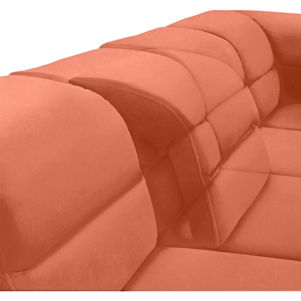 sit&more Wohnlandschaft »Mariola U-Form«, mit Federkern, inklusive Kopfteil- und Sitztiefenverstellung