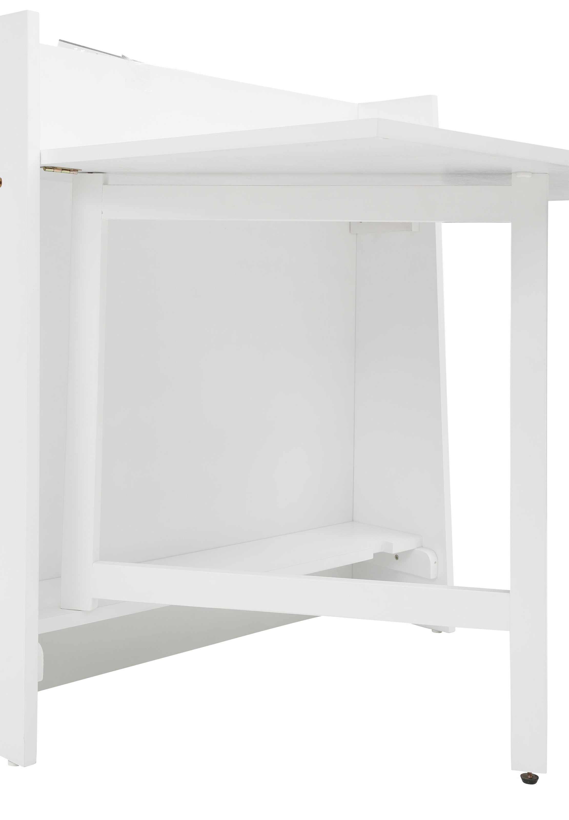 OTTO Home Dinant Folding Table White 84cm 3