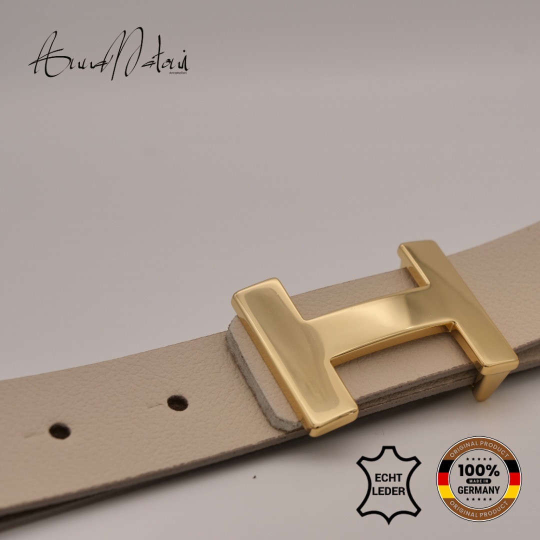 AnnaMatoni Ledergürtel »AnnaMatoni Leder Gürtel Goldi«