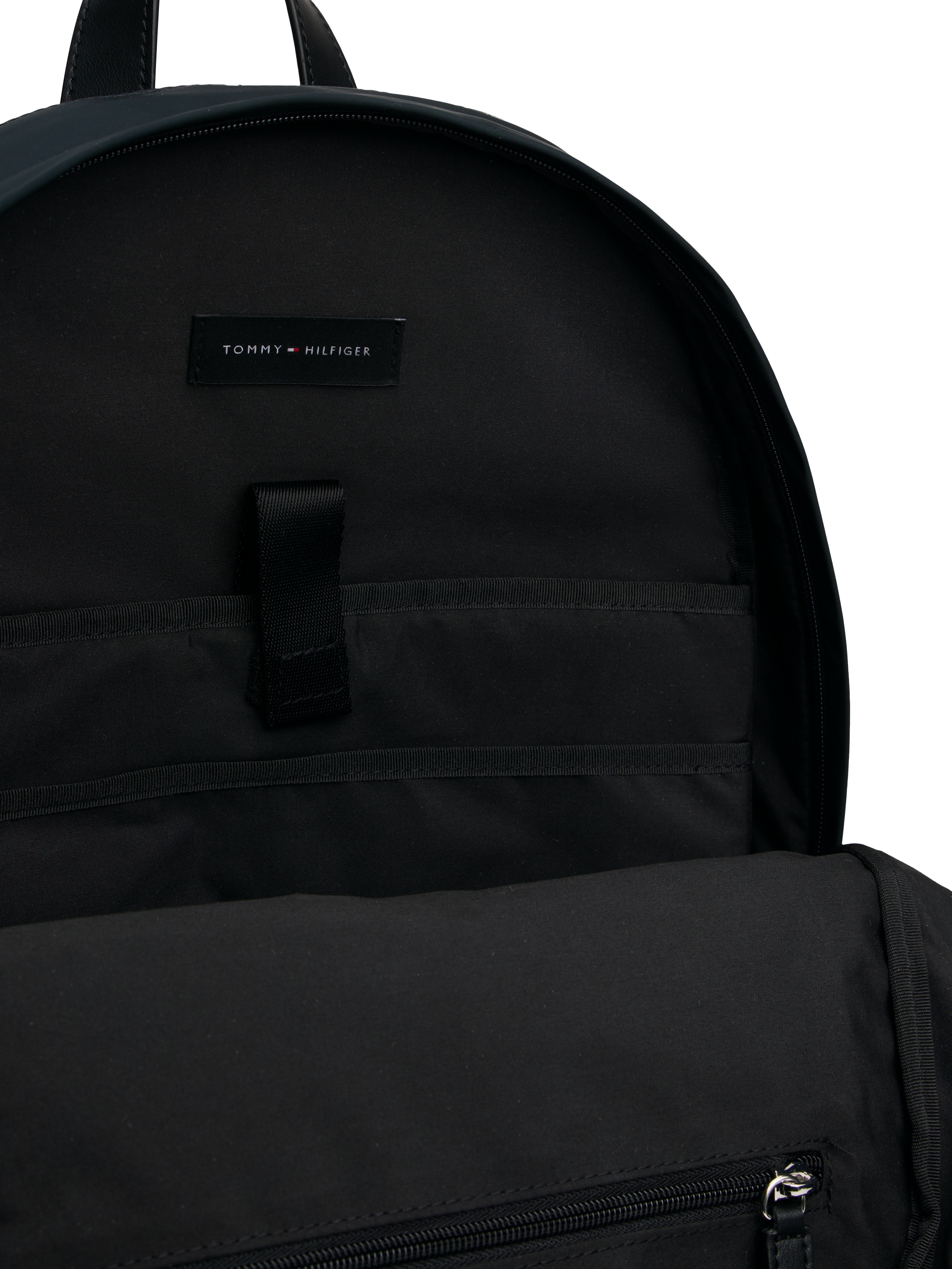 Tommy Hilfiger Rucksack »TH NYLON DAILY BACKPACK«, Freizeitrucksack, Businessrucksack mit Laptopfach mit Klett innen