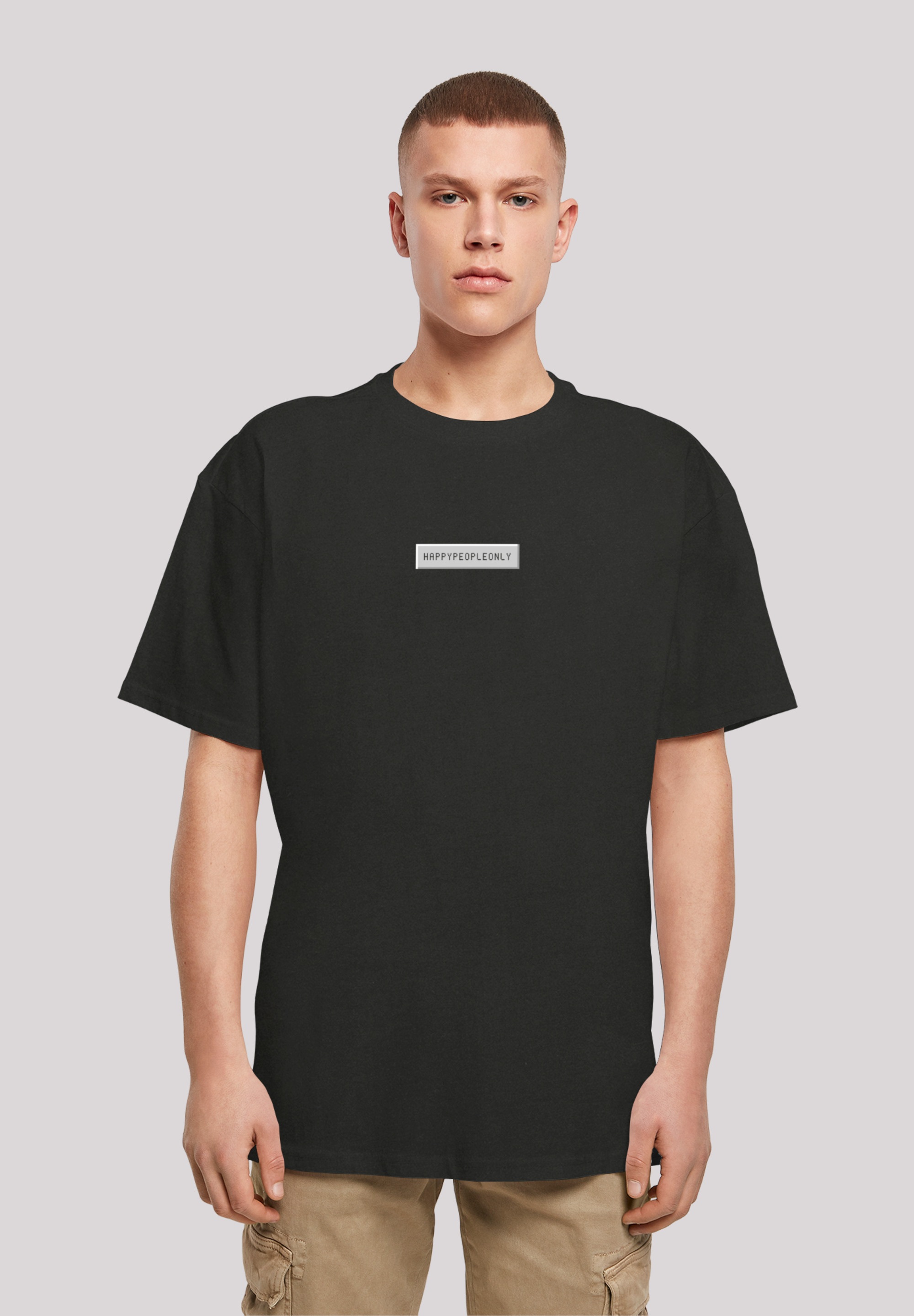 F4NT4STIC T-Shirt »SIlvester Party Happy People Only«, Print