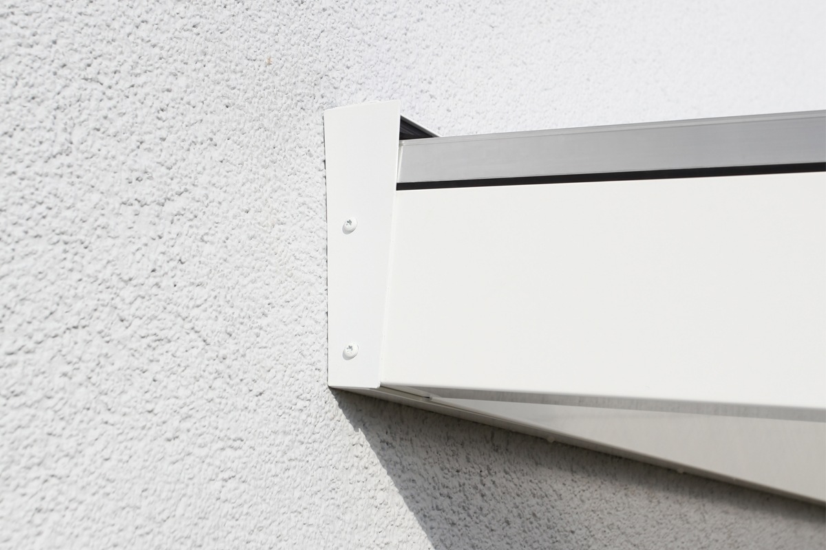Skanholz Terrassendach »Monza«, Bedachung Verbund-Sicherheits-Glas, Aluminium