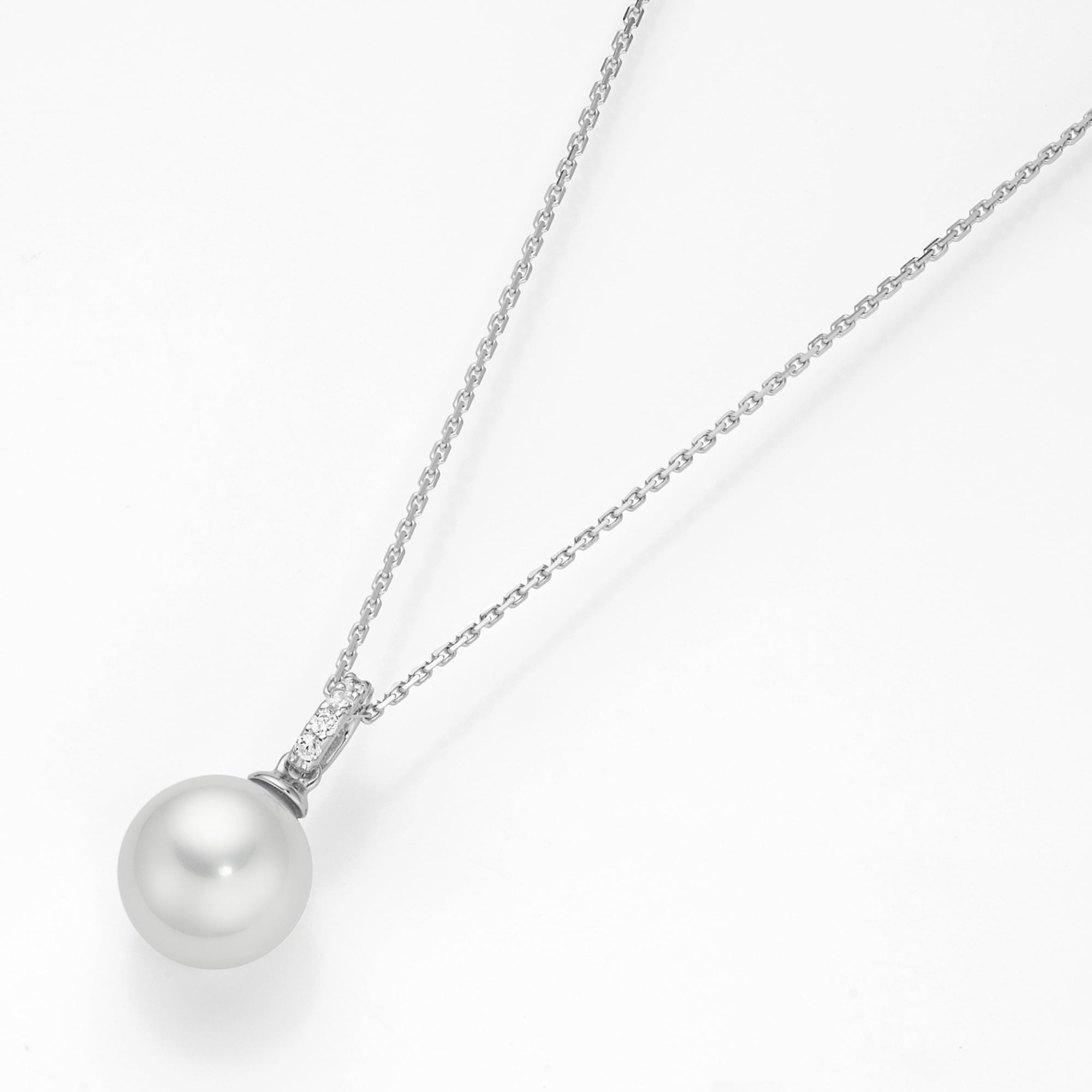 GIORGIO MARTELLO MILANO Perlenkette »Anhänger - Muschelkern Perle, Silber 925«
