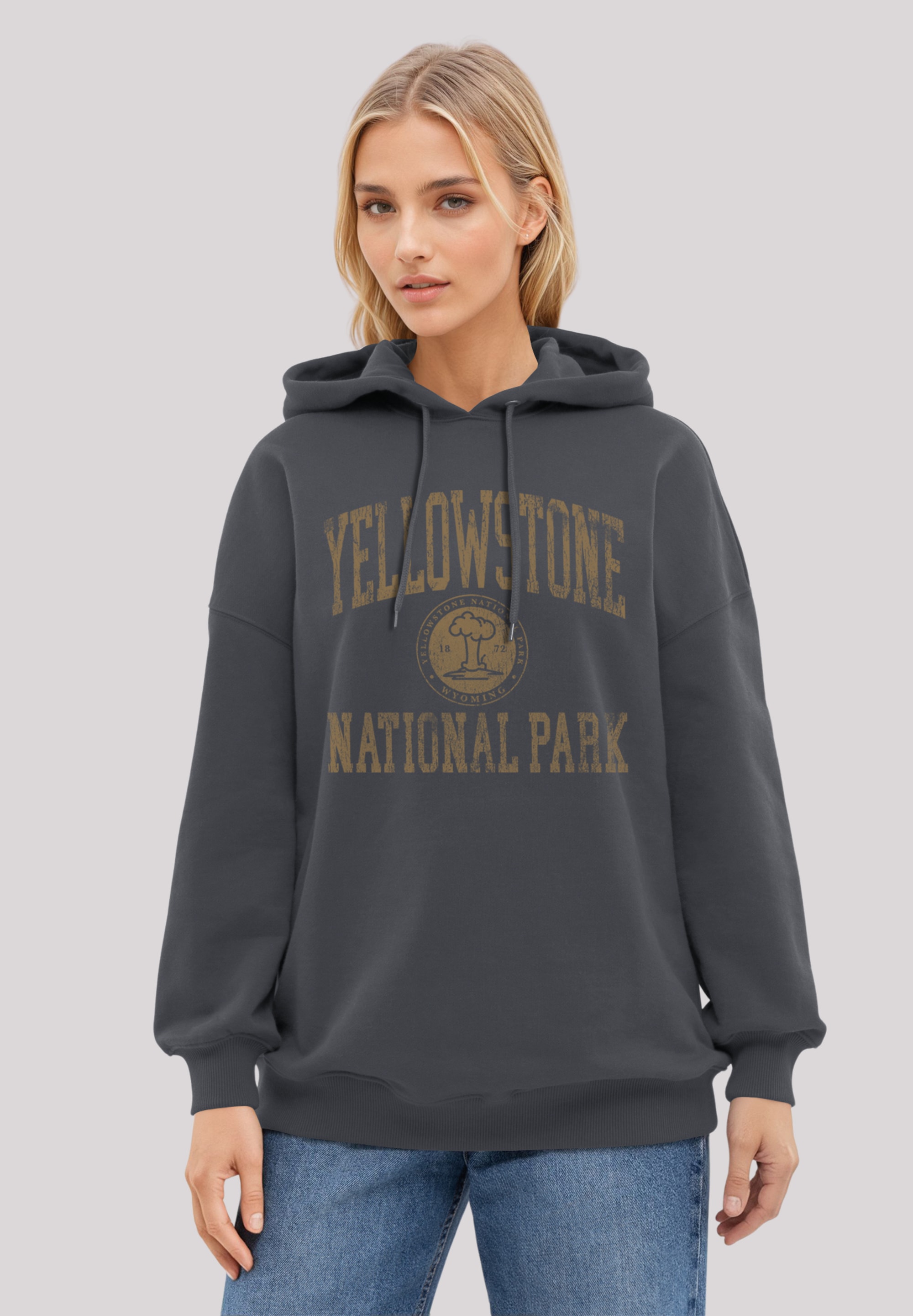 F4NT4STIC Kapuzenpullover "US National Parks Yellowstone Wyoming" Premium Q günstig online kaufen