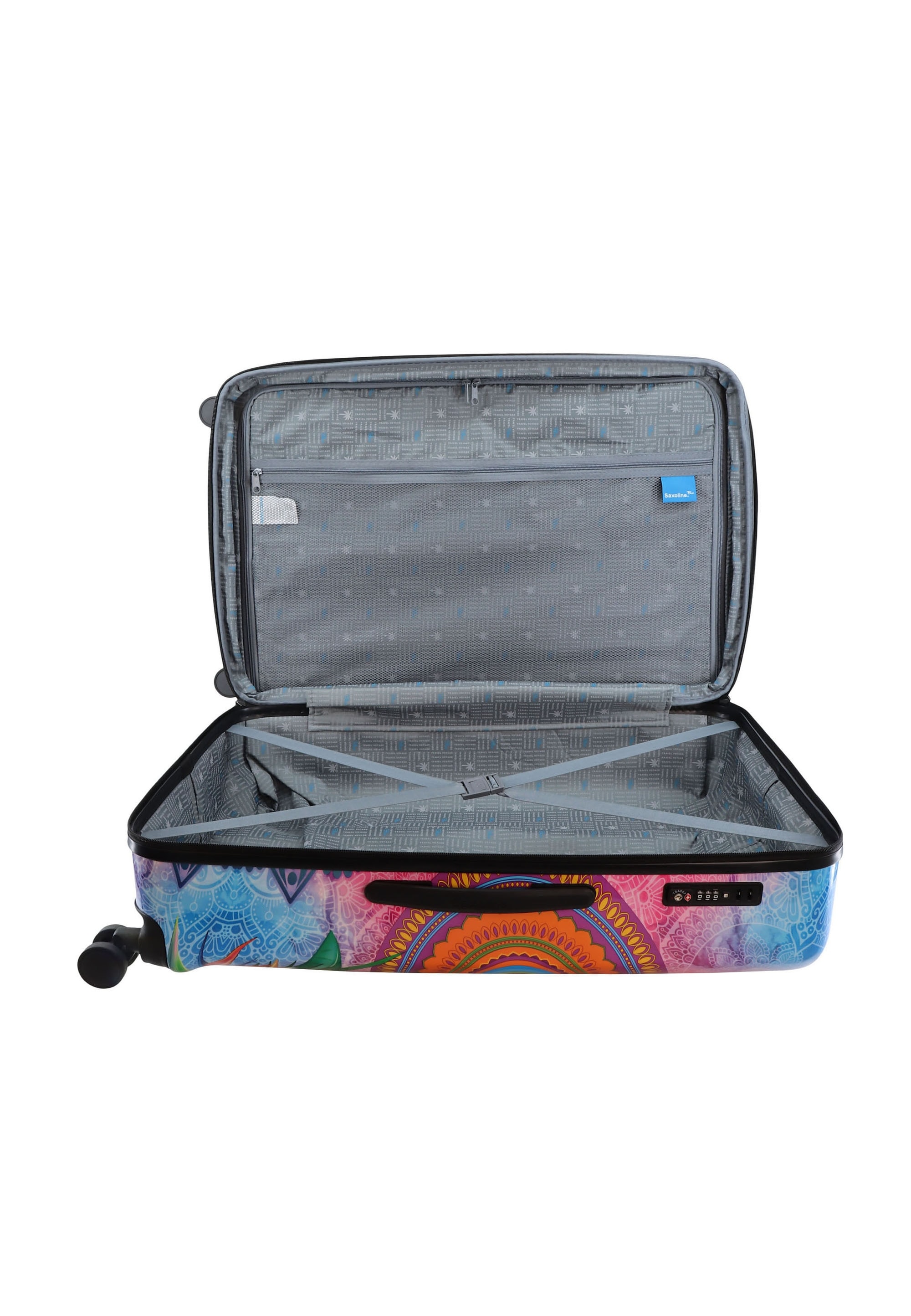 Saxoline® Koffer »Butterfly Nature«, aus ABS- und PC-Materialien