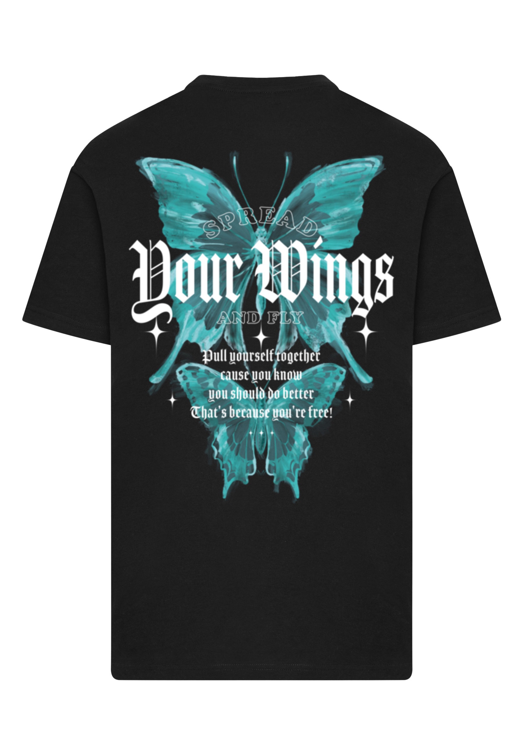 MisterTee T-Shirt »MisterTee Herren Spread Your Wings And Fly Tee« 1 Stk.
