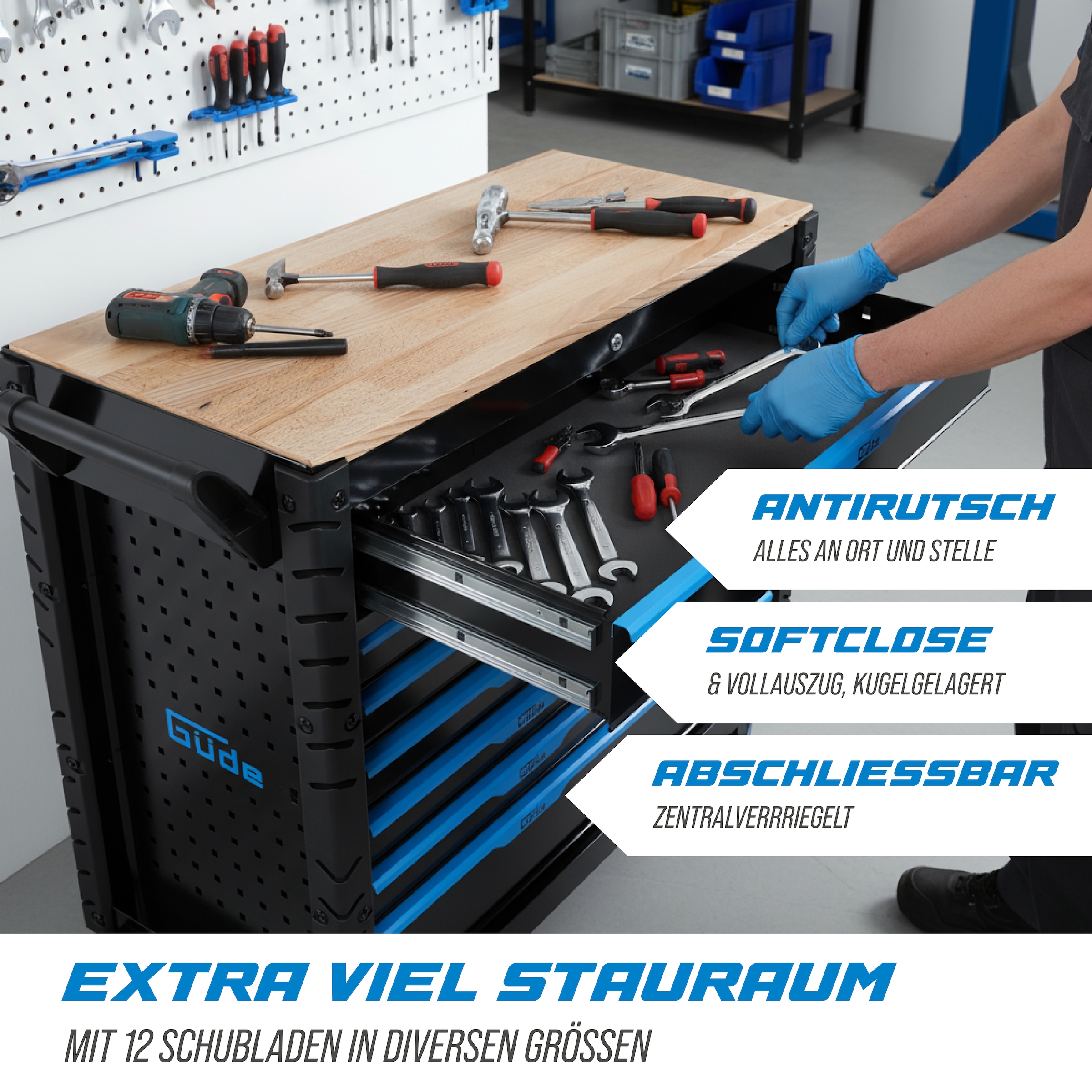 Güde Werkbank »Mobile Werkbank »GW 12S««