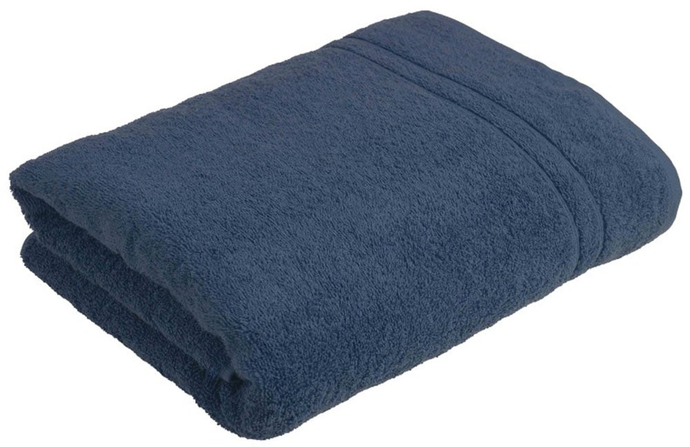 Saunatuch WEWO FASHION, B:80cm L:200cm, blau, Frottee, Frottier, Handtücher, "9518ST", saugstark