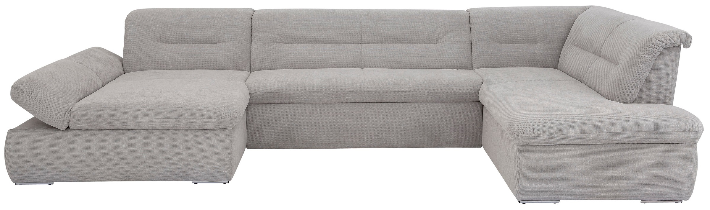 INOSIGN Wohnlandschaft »Avesa U-Form«, Wahlweise mit Armteilverstellung und Bettfunktion, B/T/H: 355/216/80cm