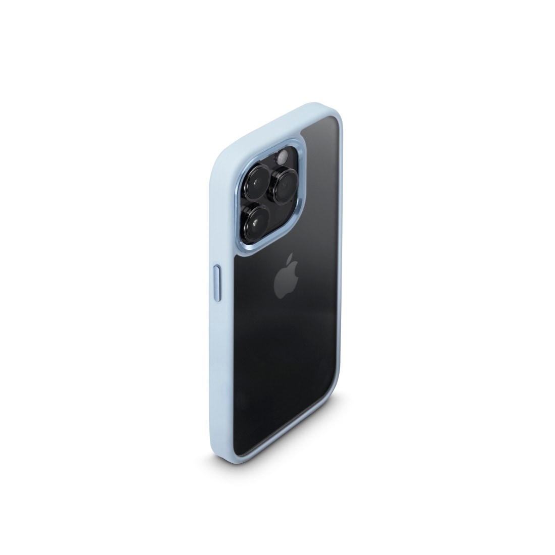 Hama Smartphone-Hülle »Handyhülle für Apple iPhone 15 Pro, durchsichtig Blau, stabil flexibel«, iPhone 15 Pro