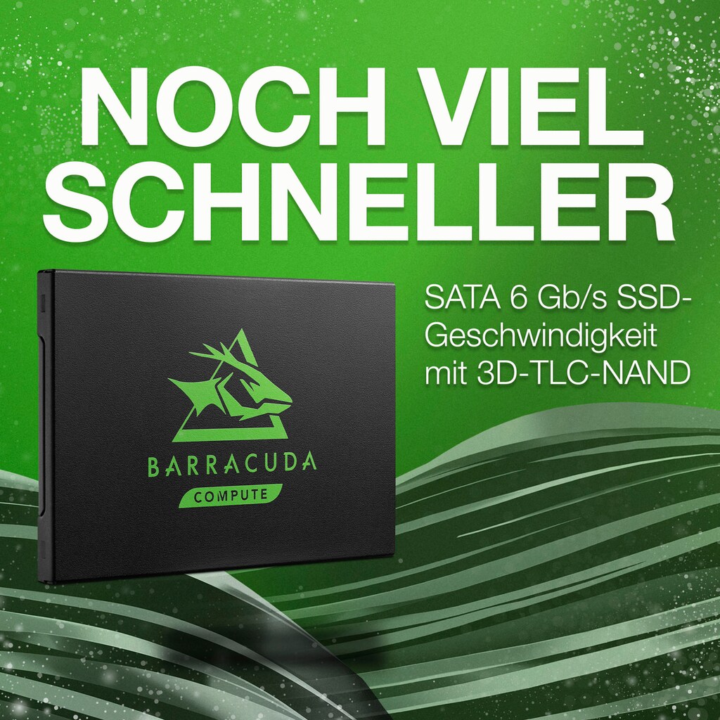 Seagate interne SSD »BarraCuda 120«, 2,5 Zoll, Anschluss SATA III