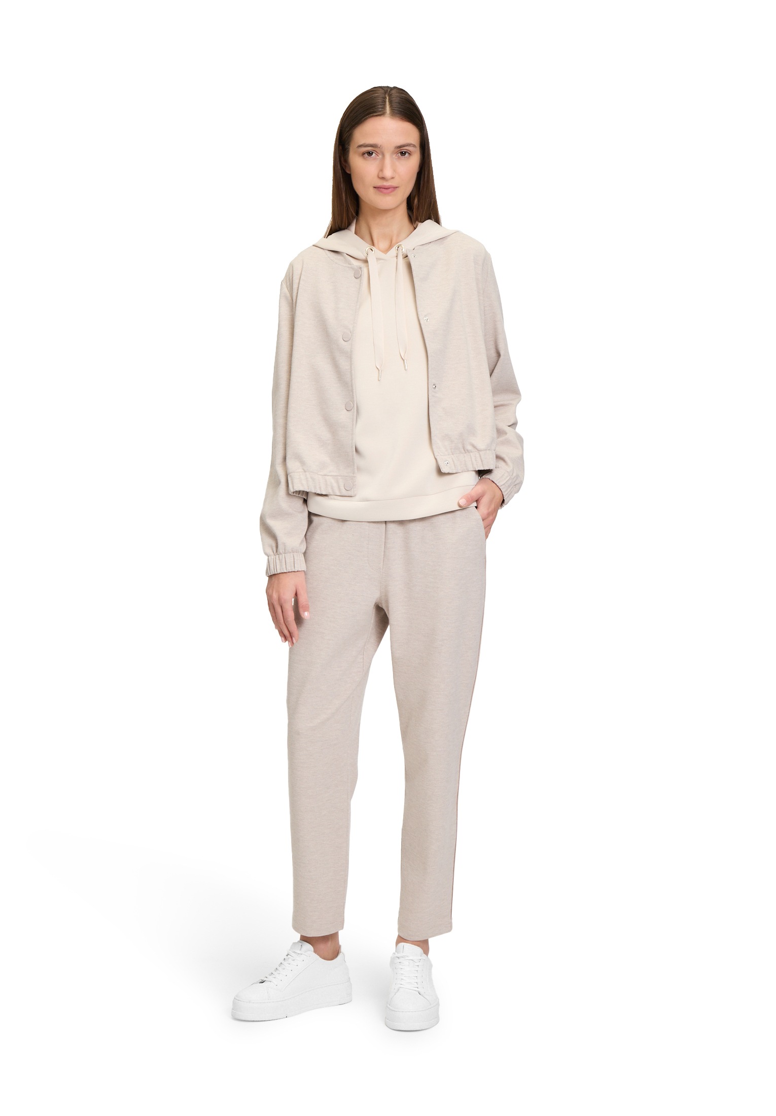 Betty&Co Schlupfhose »Betty & Co Schlupfhose mit Bindegürtel«