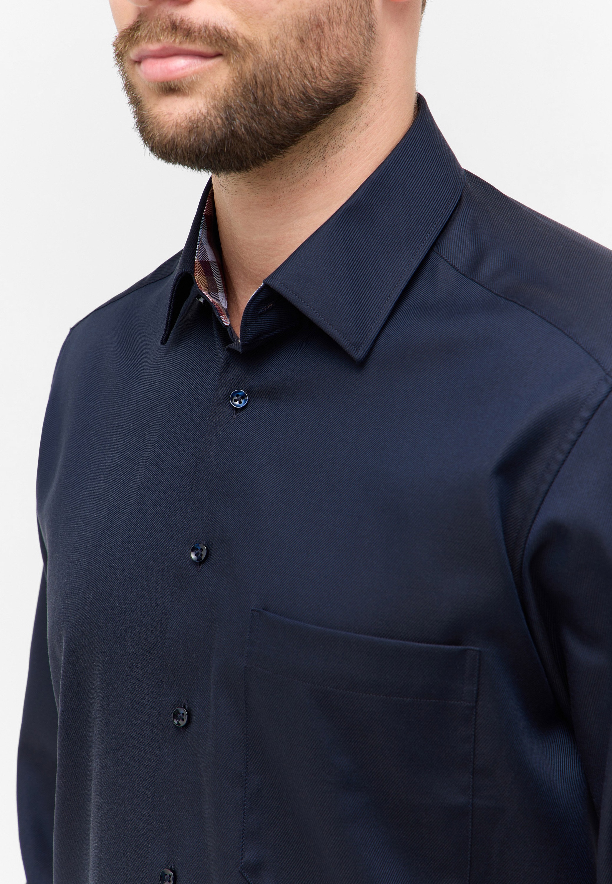Eterna Langarmhemd »COMFORT FIT«, NON IRON (bügelfrei)