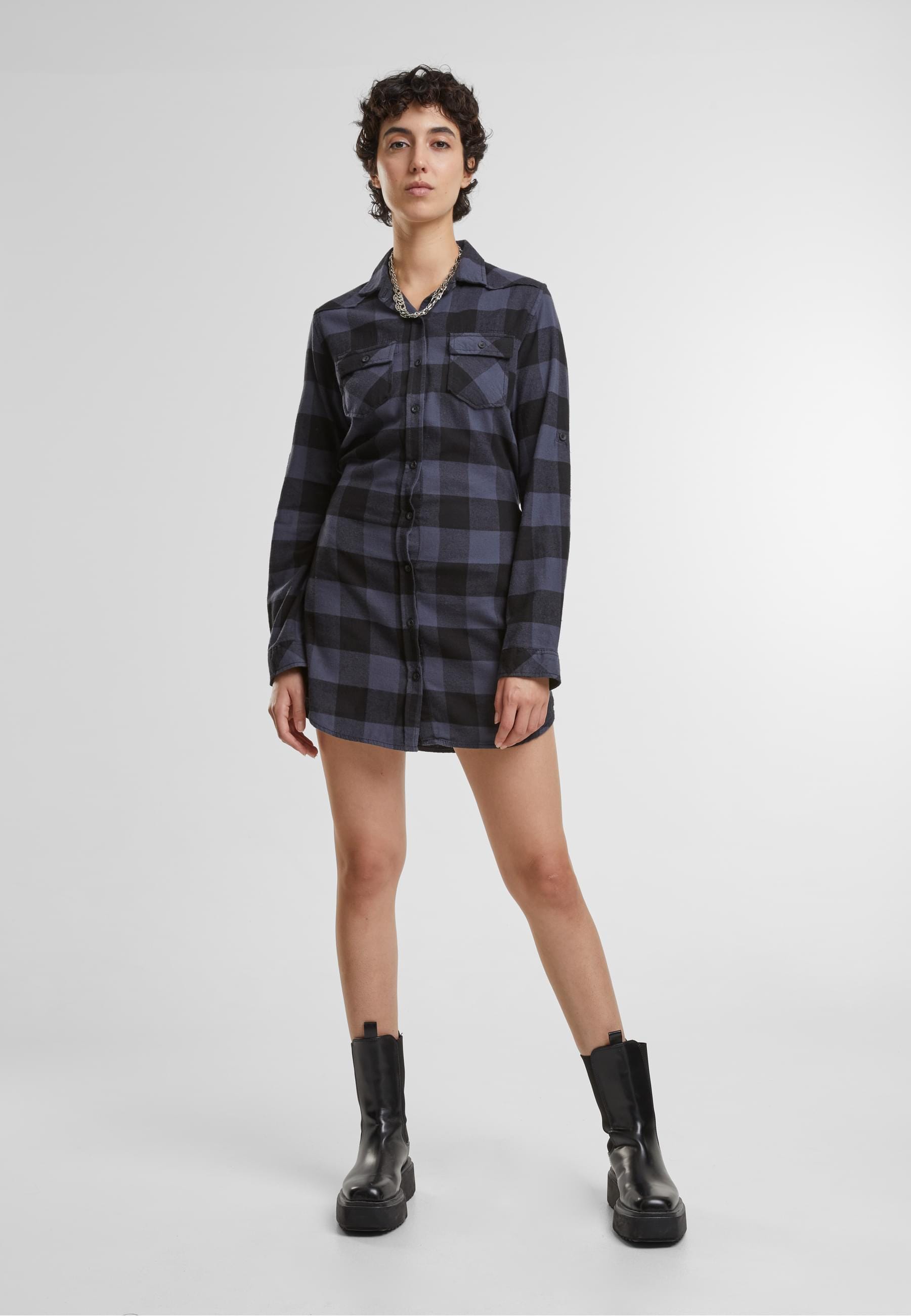 Brandit Langarmhemd »Brandit Damen Ladies Longshirt«, (1 tlg.)