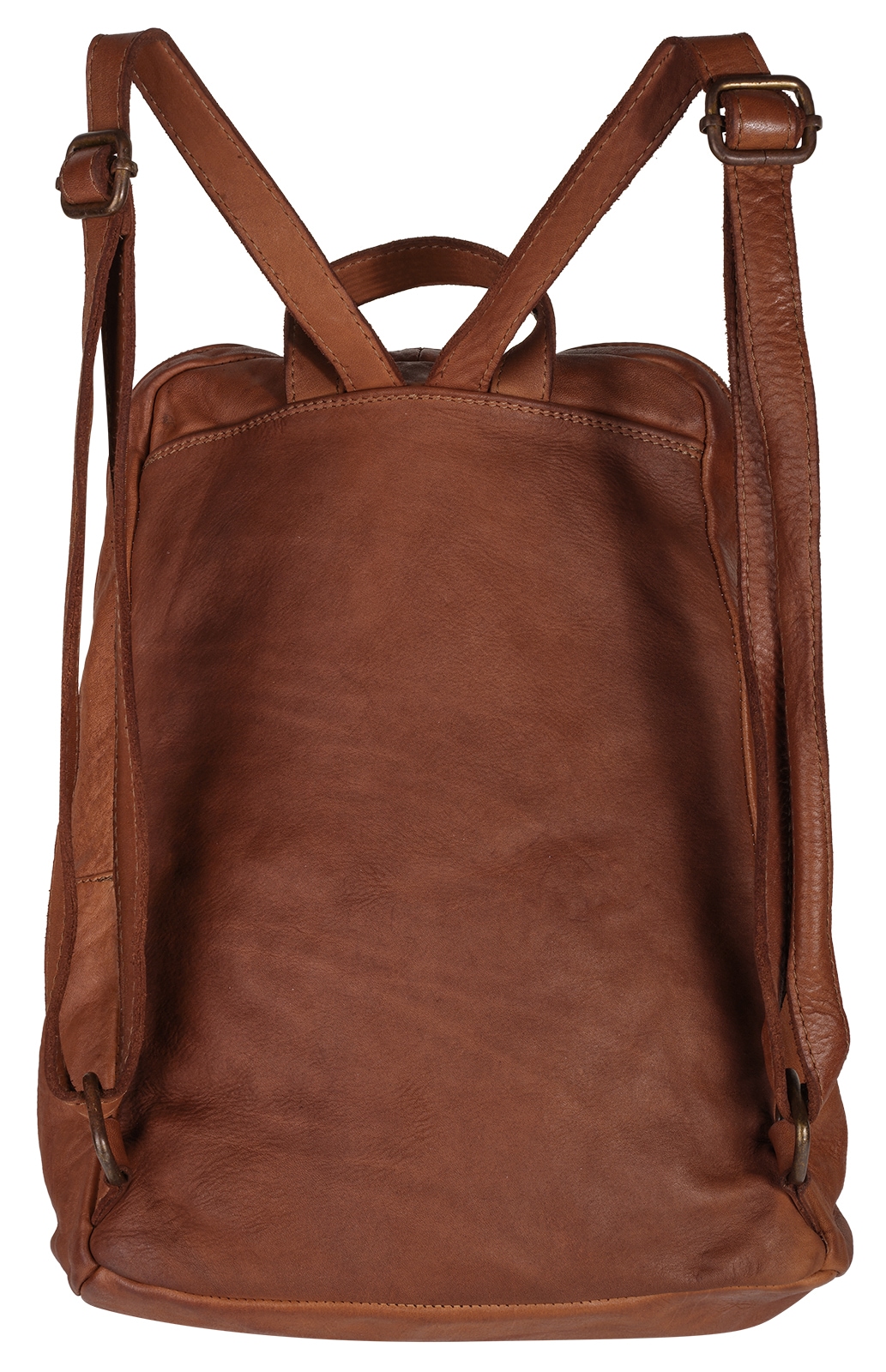 Samantha Look Cityrucksack, echt Leder, Made in Italy
