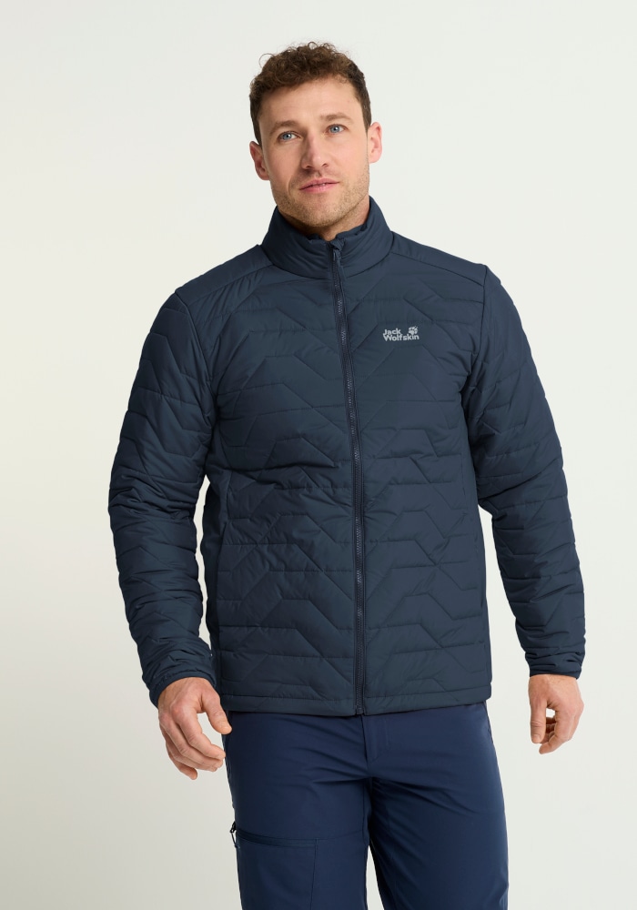 Jack Wolfskin Steppjacke "FLEXTREK INS JKT M" mit wärmender Wattierung, aus Polyester, Steppjacke