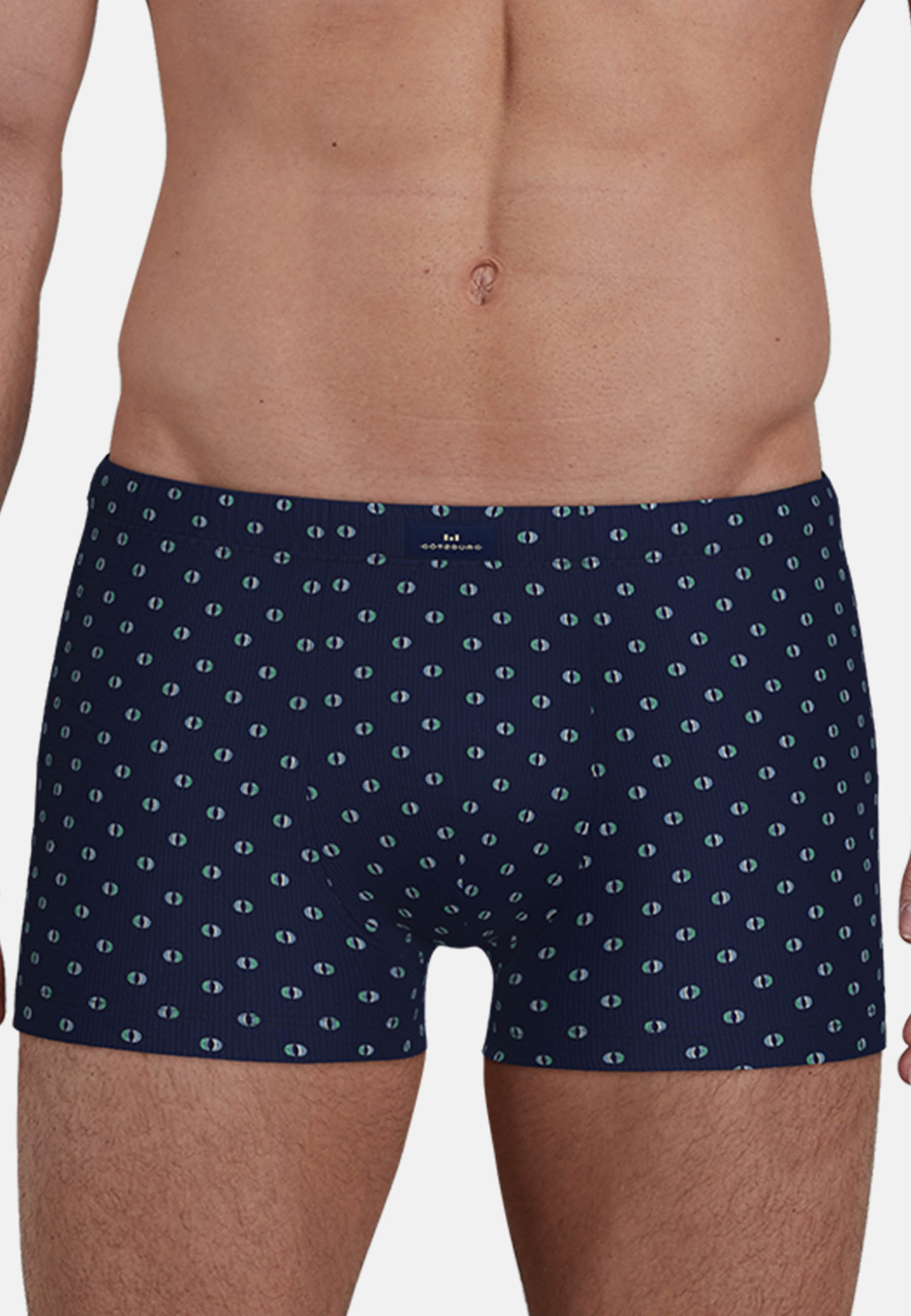 GÖTZBURG Retro Pants "Edingburgh" 2er Pack, gemustert, basic, kurz, atmungs günstig online kaufen