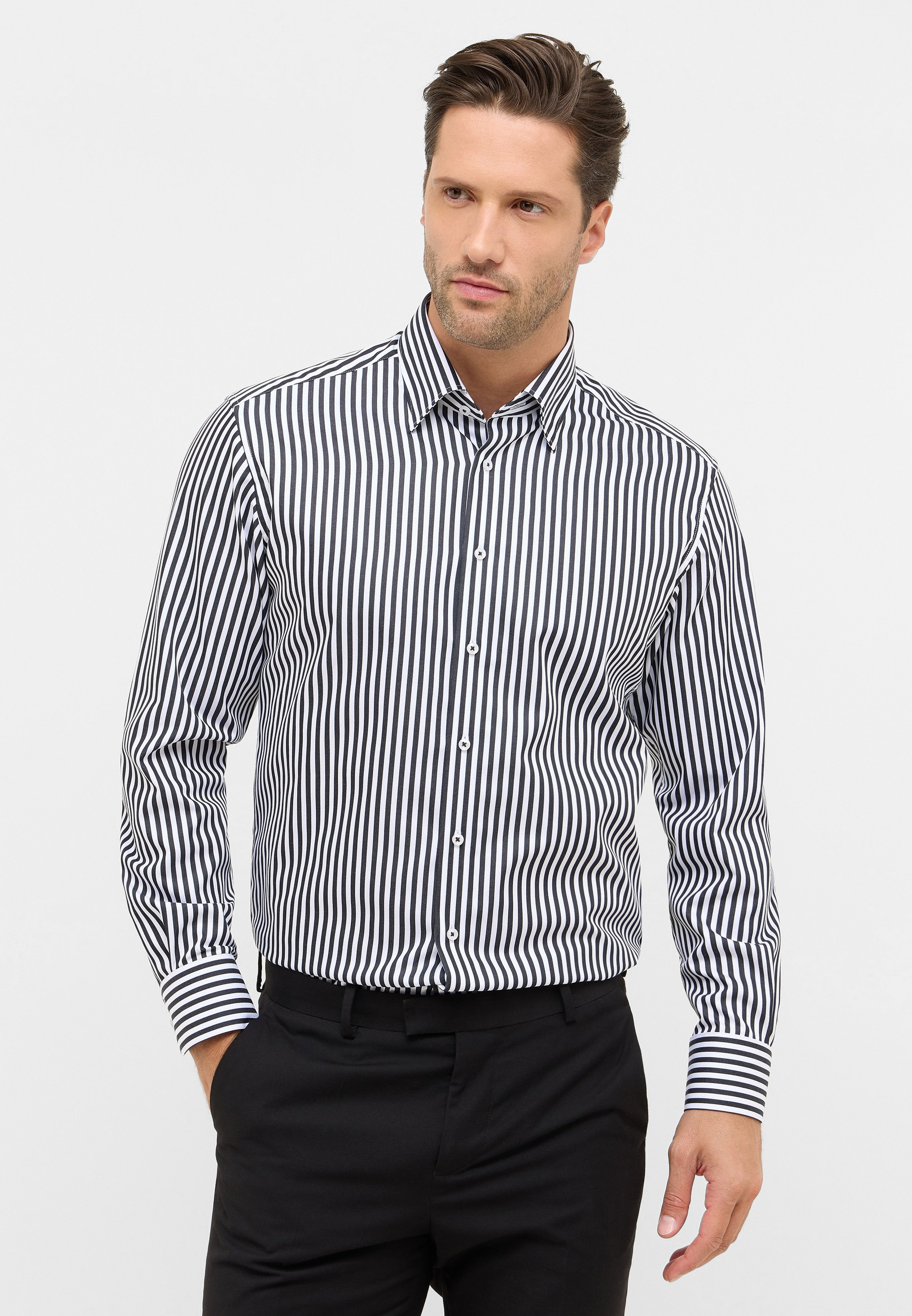 Eterna Langarmhemd "MODERN FIT", NON IRON (bügelfrei) günstig online kaufen