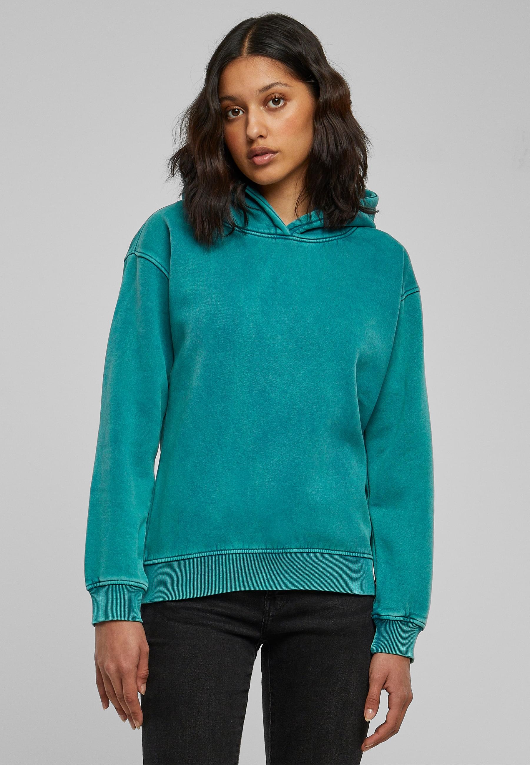 URBAN CLASSICS Kapuzenpullover »Urban Classics Damen Ladies Stone Washed Hoody«, (1 tlg.)