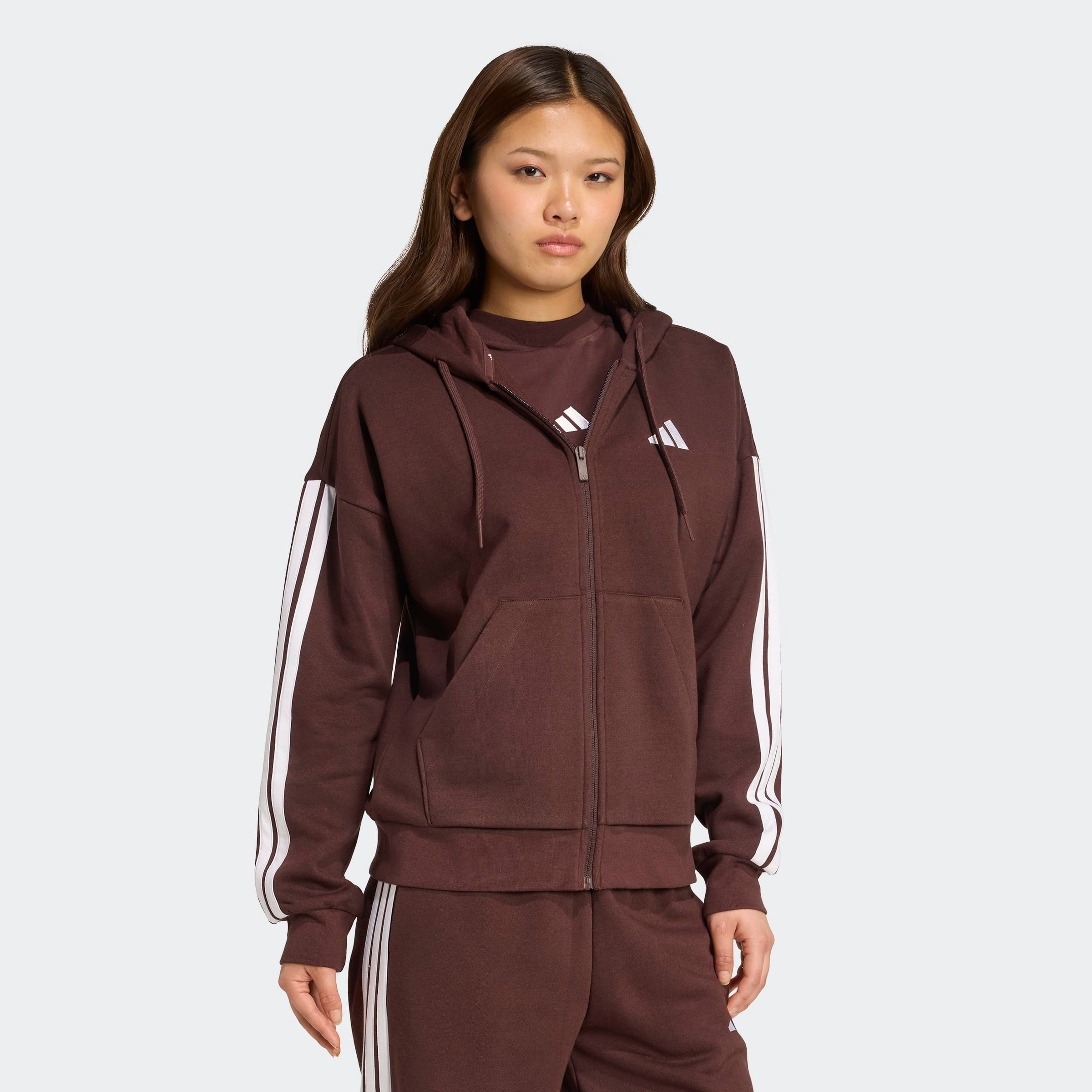 adidas Sportswear Kapuzensweatshirt "W 3S FL FZ HD" günstig online kaufen