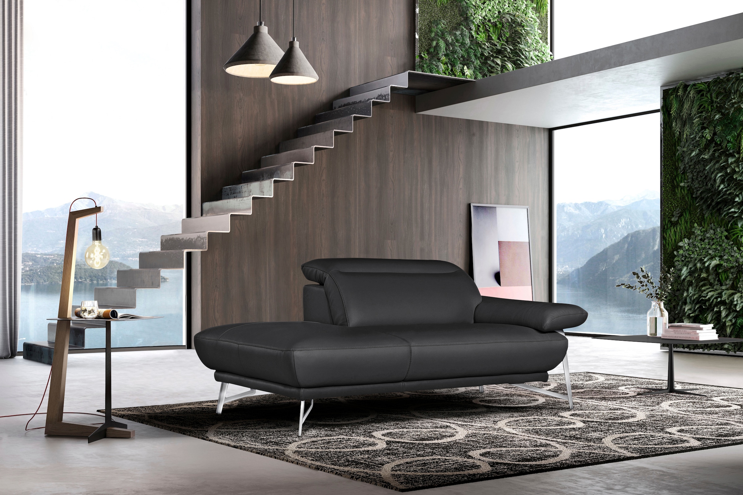 Egoitaliano Ottomane "Anais, erstklassiges Designsofa, Breite 179 cm, Fußfa günstig online kaufen