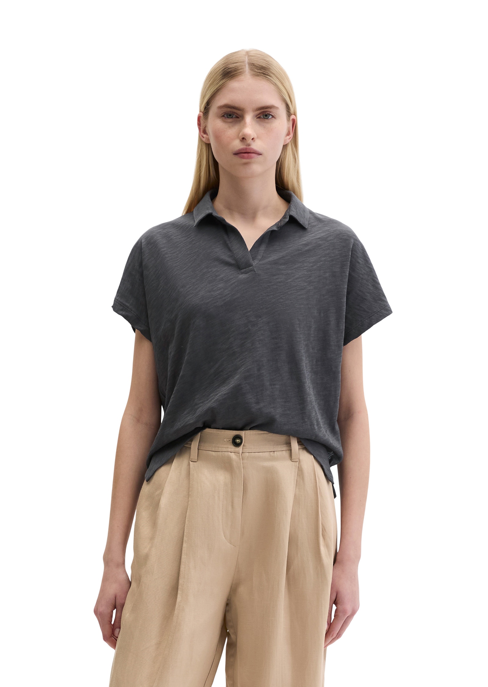 Marc OPolo Poloshirt "aus Slub Jersey" günstig online kaufen