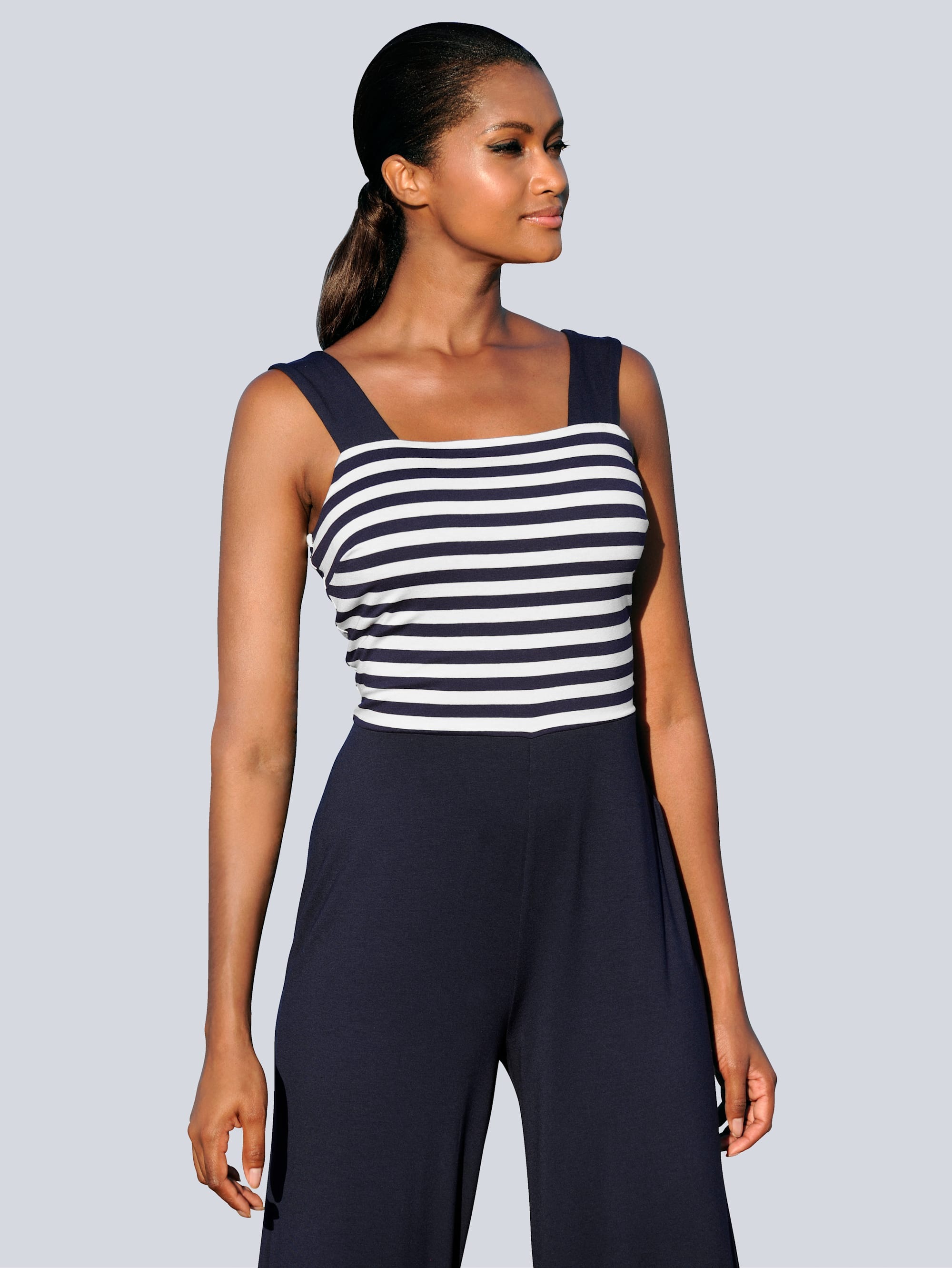 Overall mit Streifenoberteil