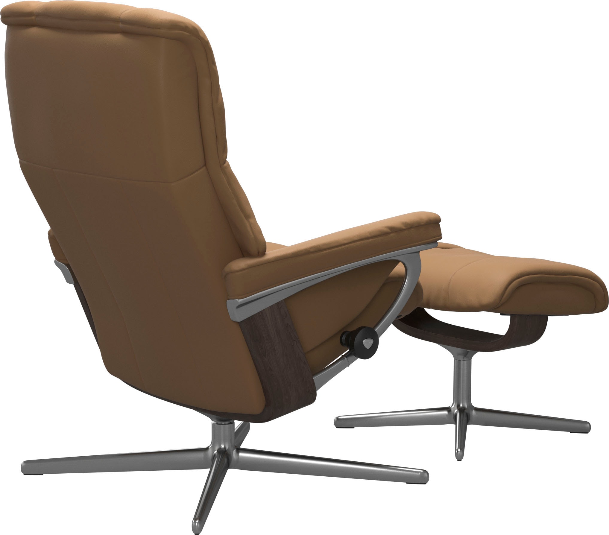 Stressless® Fußhocker »Mayfair«, mit Cross Base, Größe S, M & L, Holzakzent Wenge