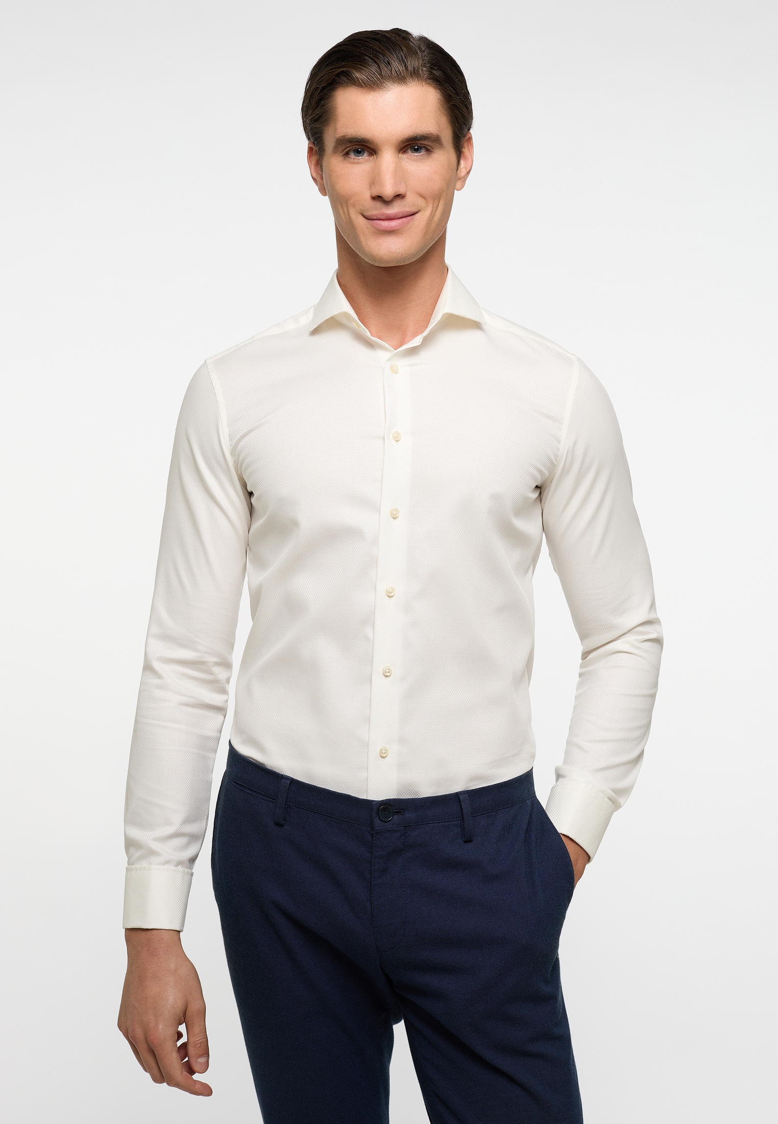 Eterna Langarmhemd "SLIM FIT", NON IRON (bügelfrei) günstig online kaufen