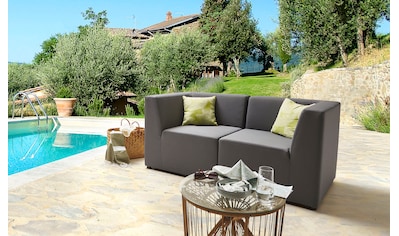 Sofa-Eckelement »Aurinko für Terrasse, Garten und Balkon«
