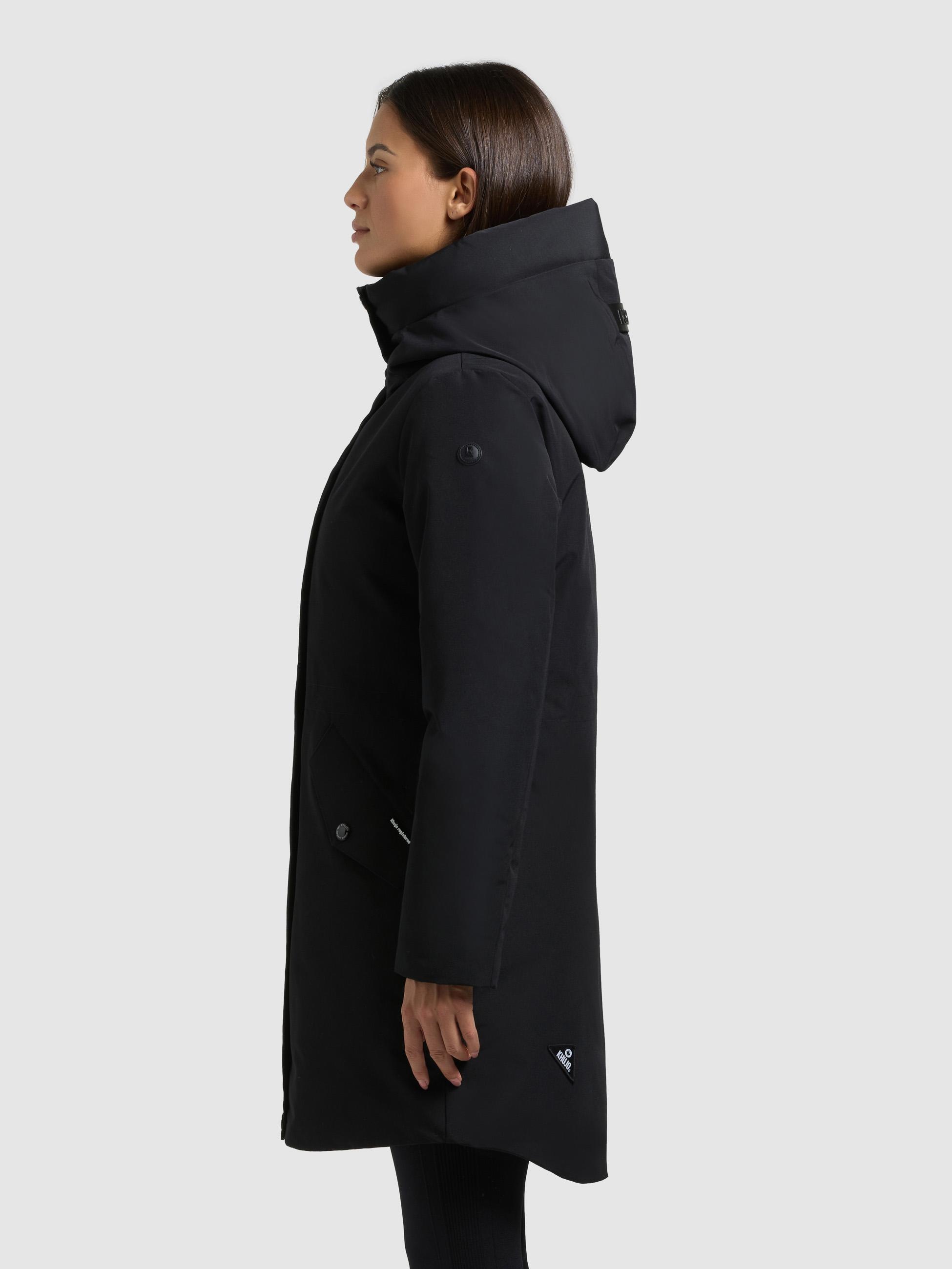 khujo Wintermantel "Diance" Lange Damen Winterjacke mit großer Kapuze günstig online kaufen