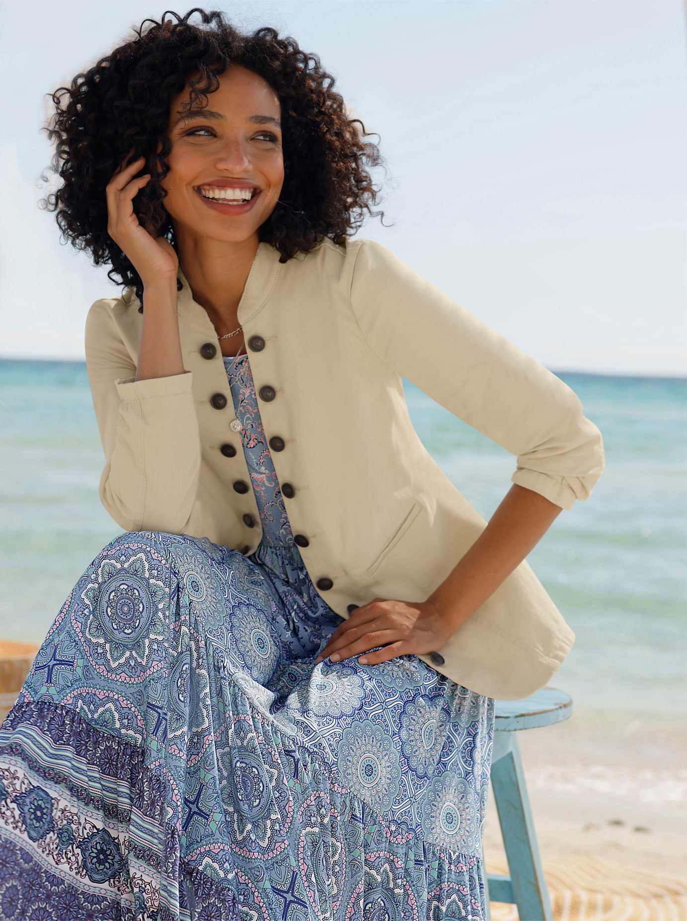 heine Jeansblazer "Jeans-Blazer" günstig online kaufen